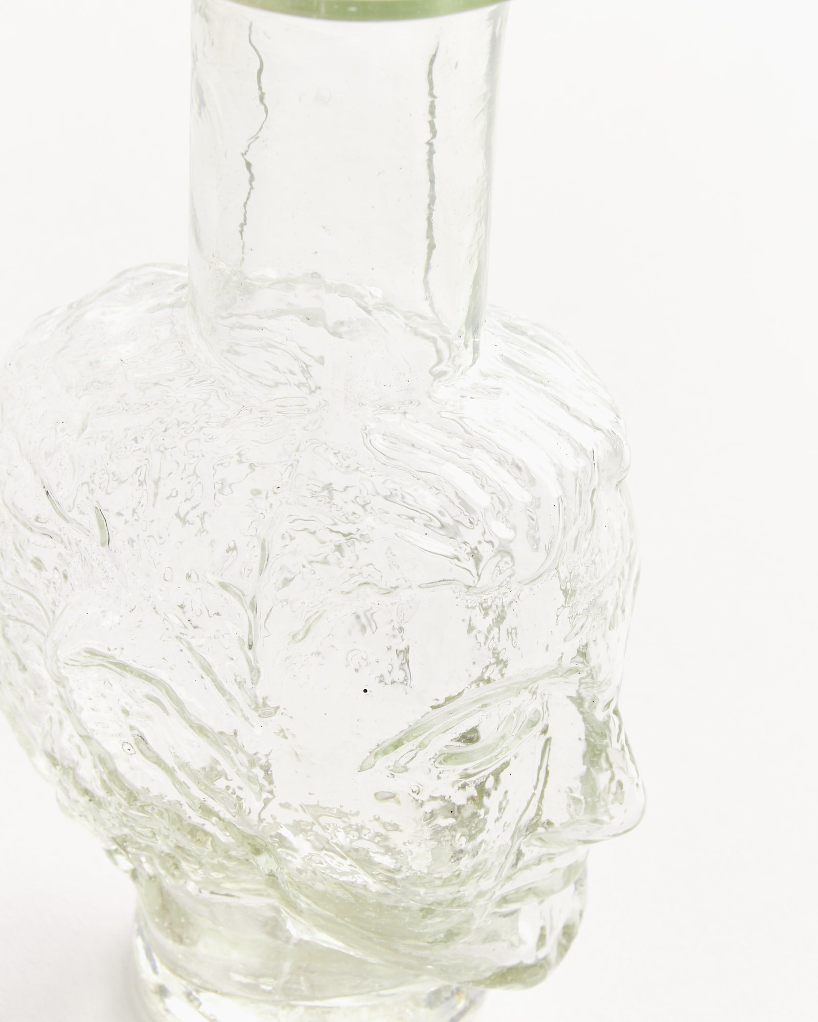 Vase Tete in Transparent