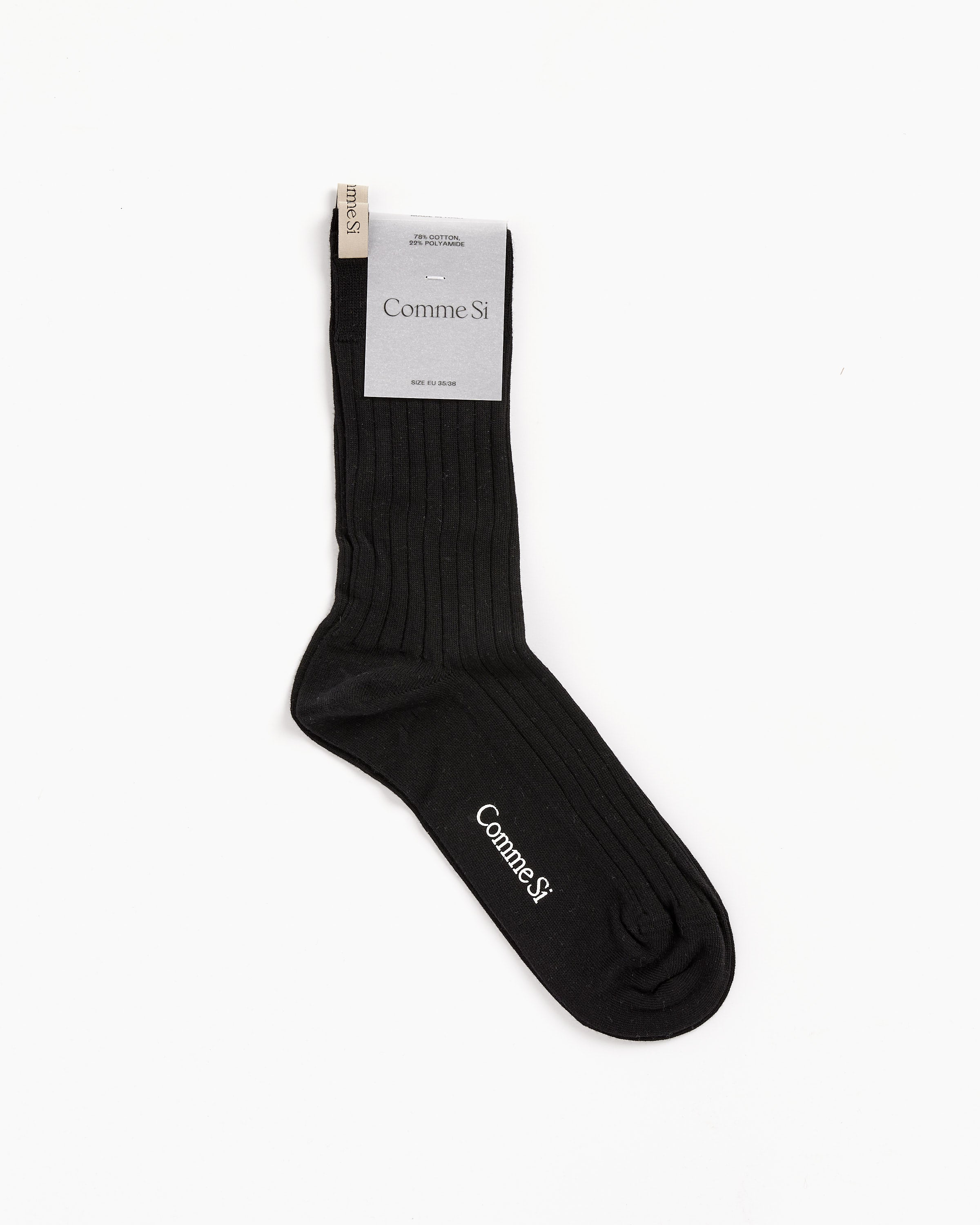 The Yves Socks in Black