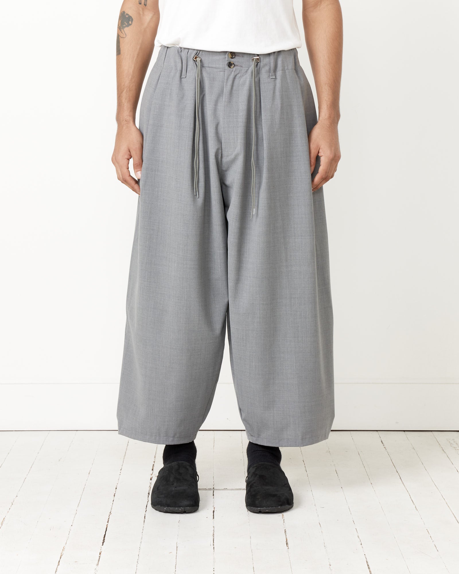 Essential Circular Pants In Grey Mohawk General Store 6159