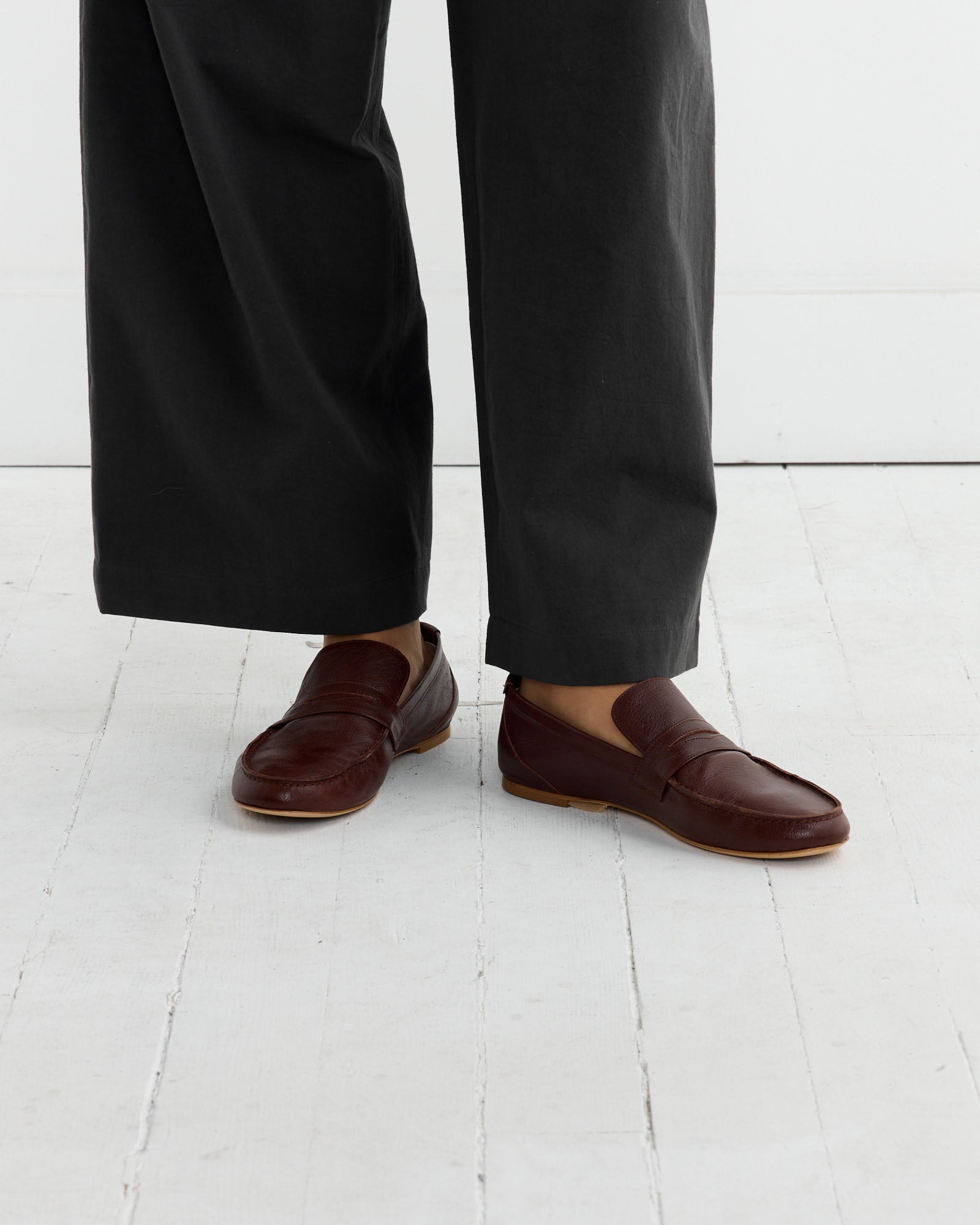 Penny Loafer in Oxblood