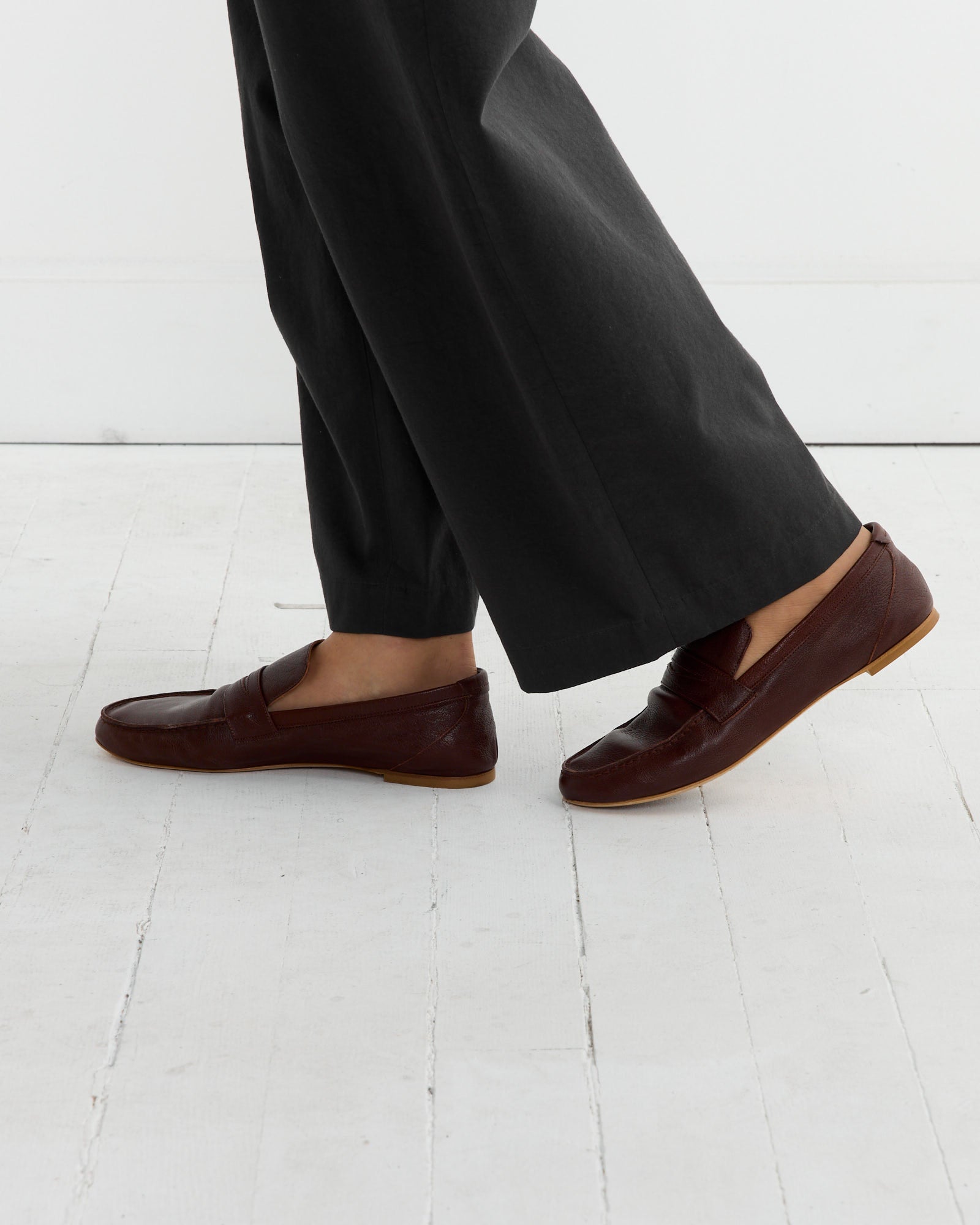 Penny Loafer in Oxblood - Oxblood / 39 (232165)