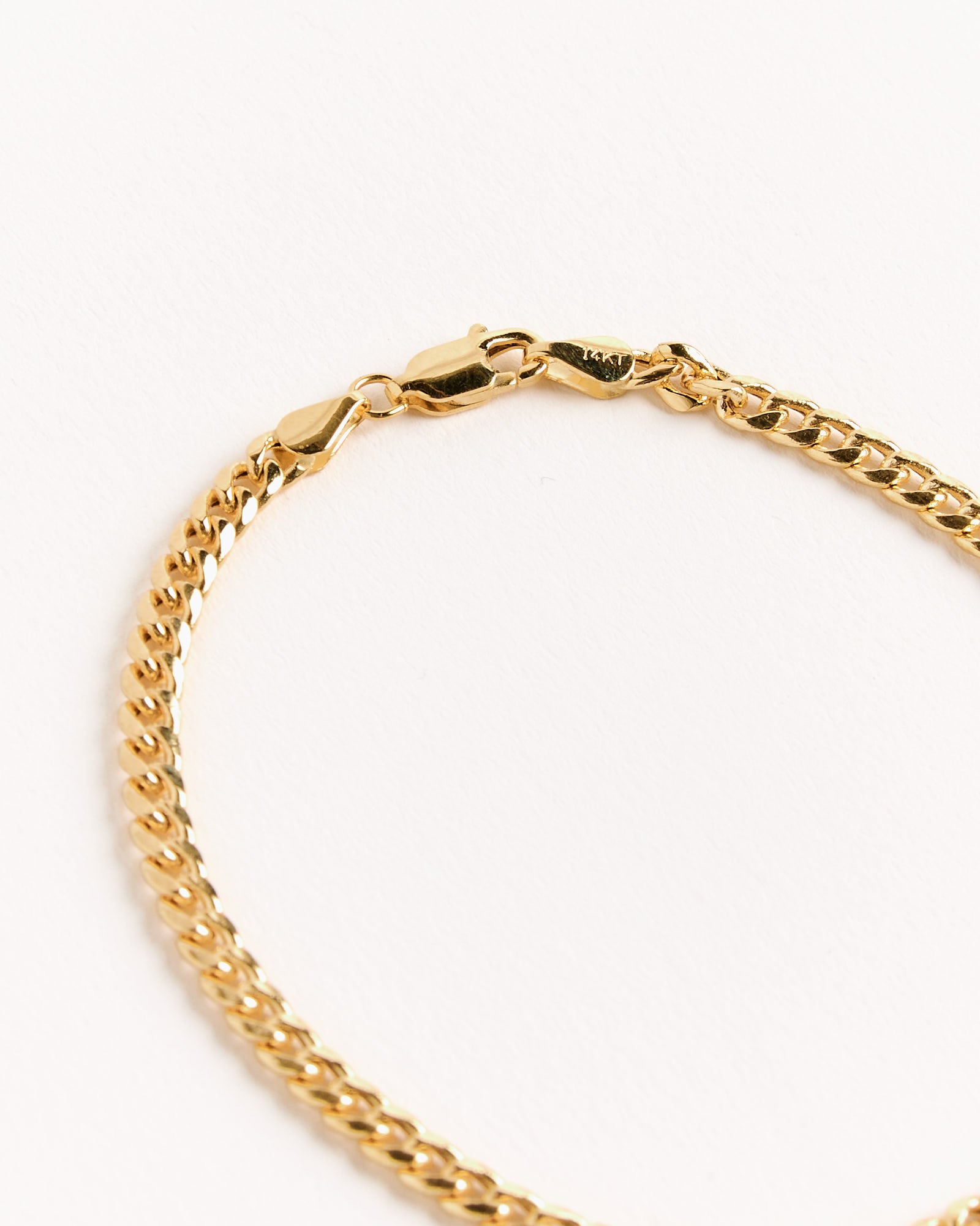 Miami Cuban Bracelet in 14k Gold - Default Title (232521)