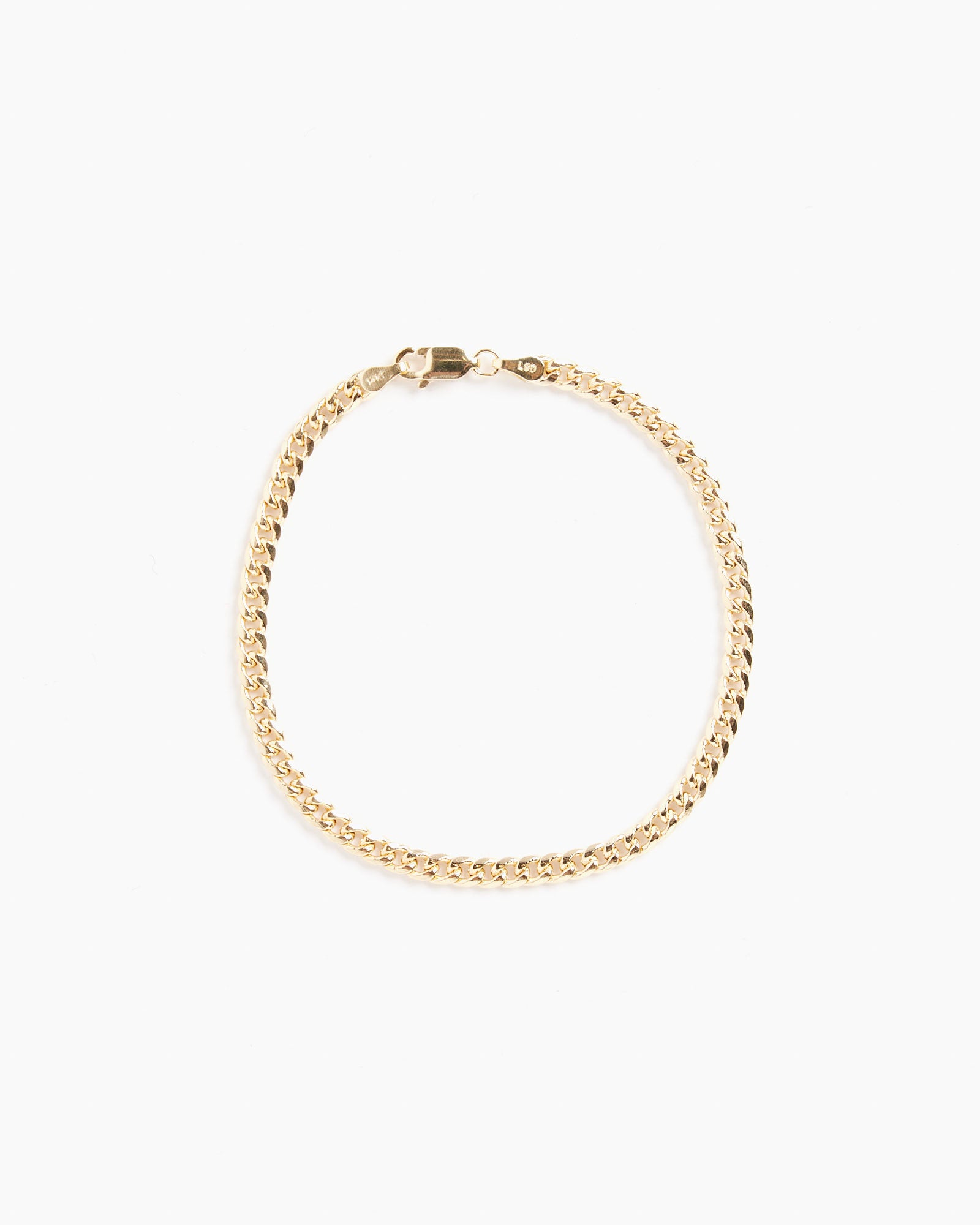 Miami Cuban Bracelet in 14k Gold