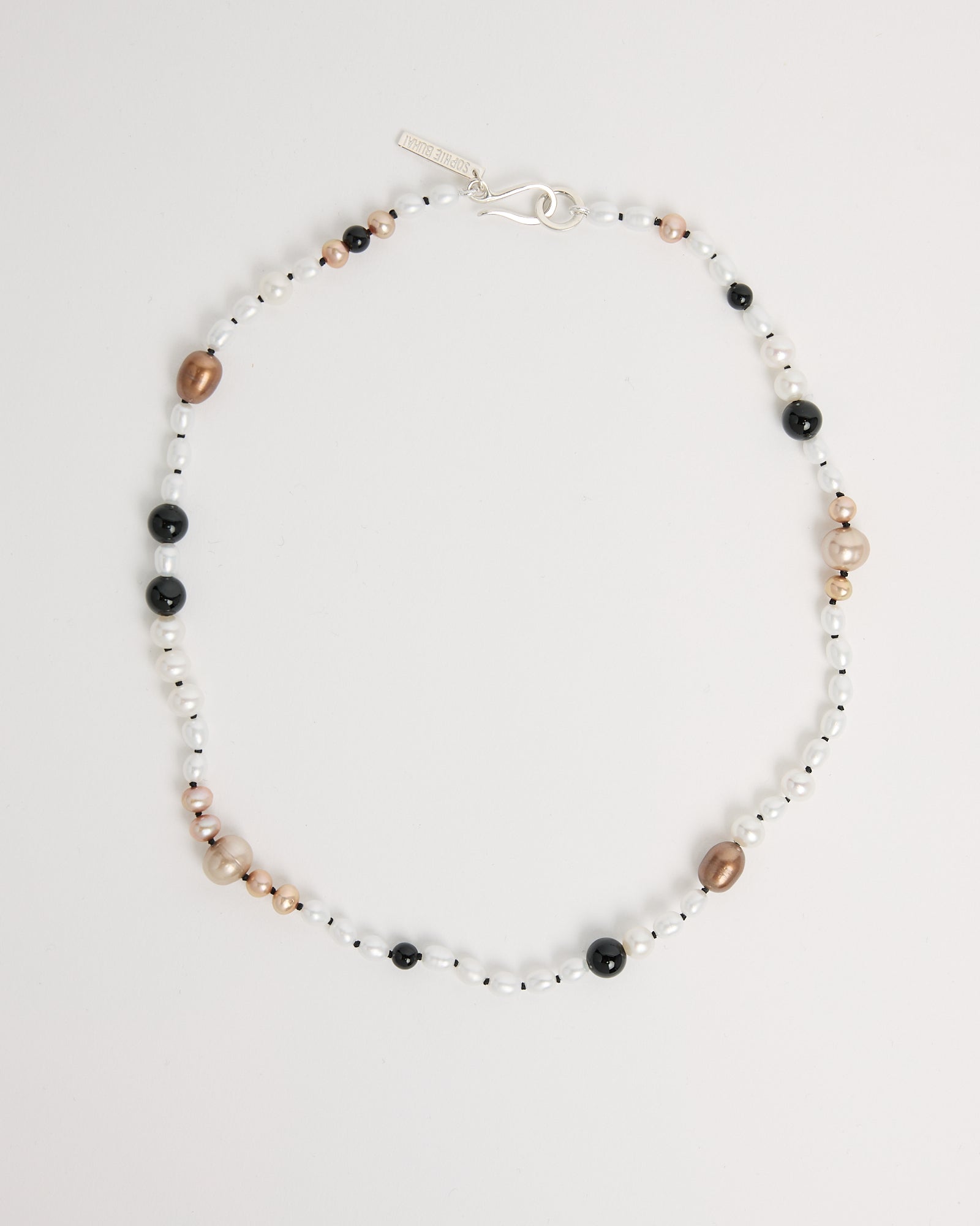 Sirena Pearl Neckace in Multi Color Pearls