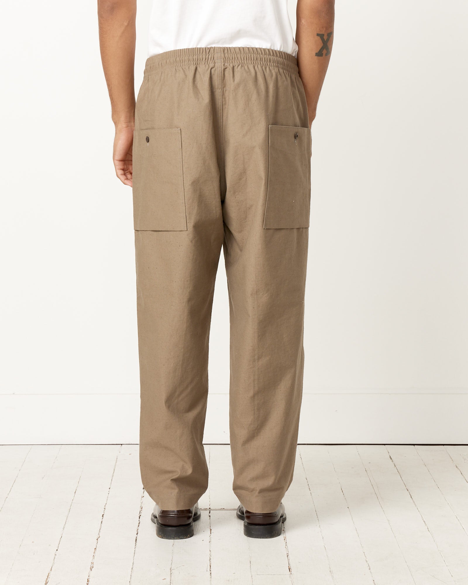 Back-Nep Umps Pant in Sepia