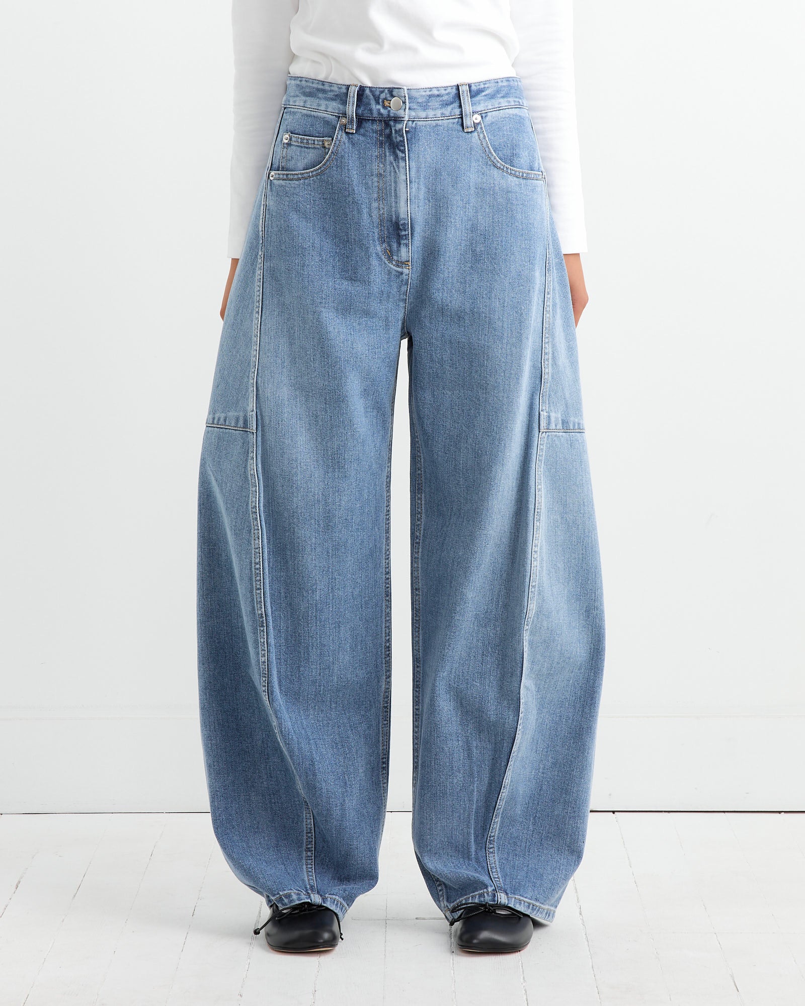 Wash Denim Sid Jean in Classic Blue