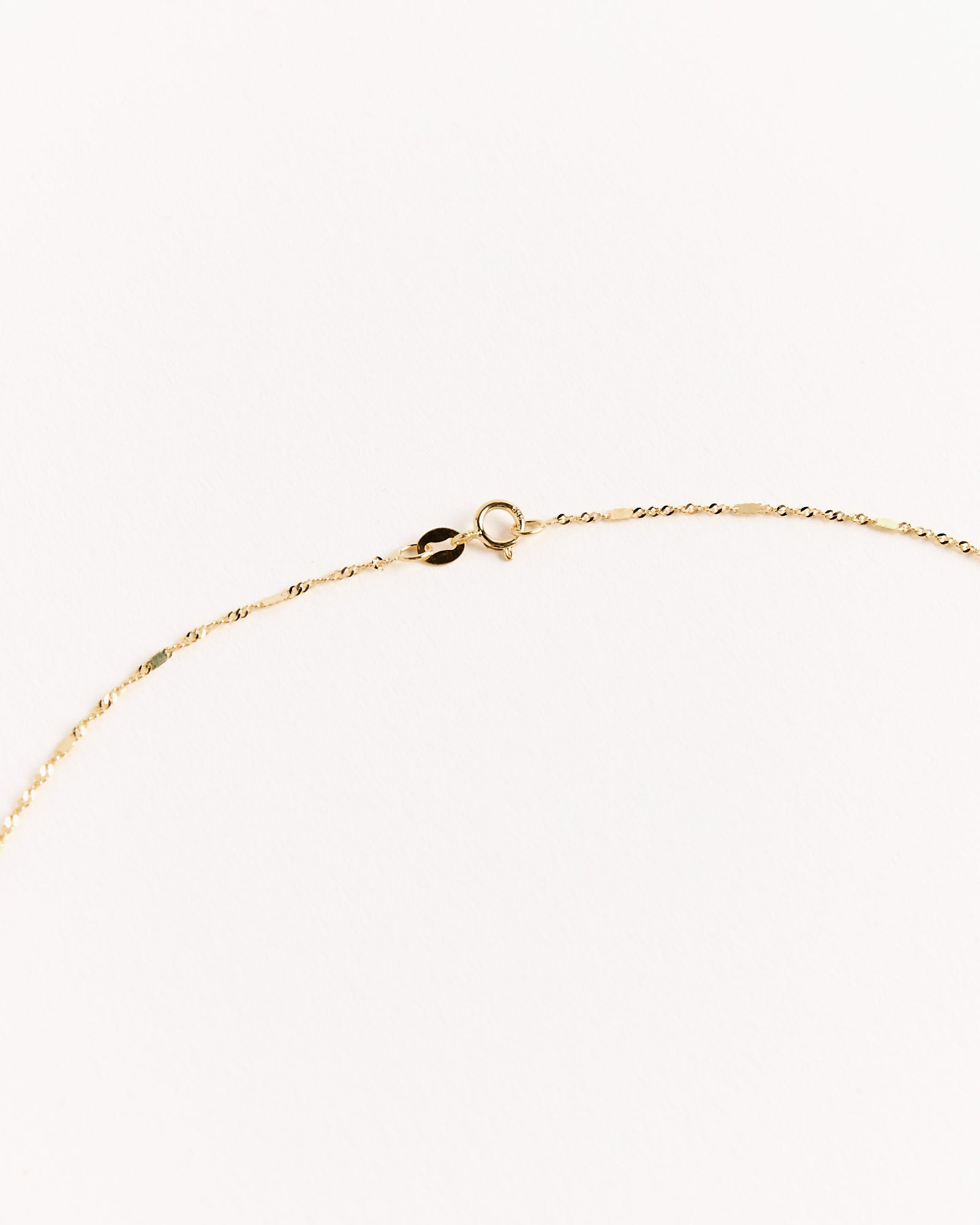 Glitter Link Chain in 14k Yellow Gold - Default Title (249451)