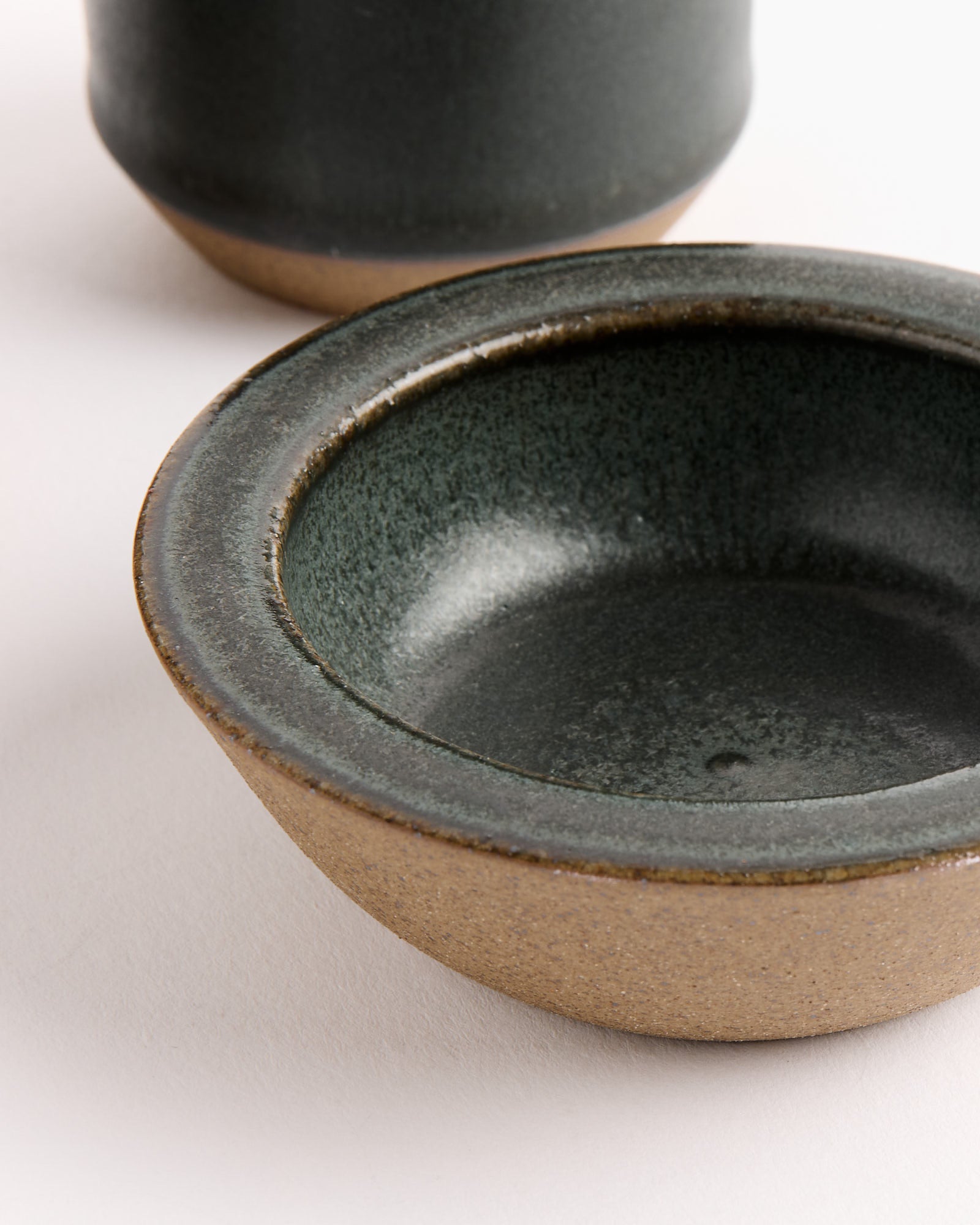 Ashtray Set By Seth in Moss