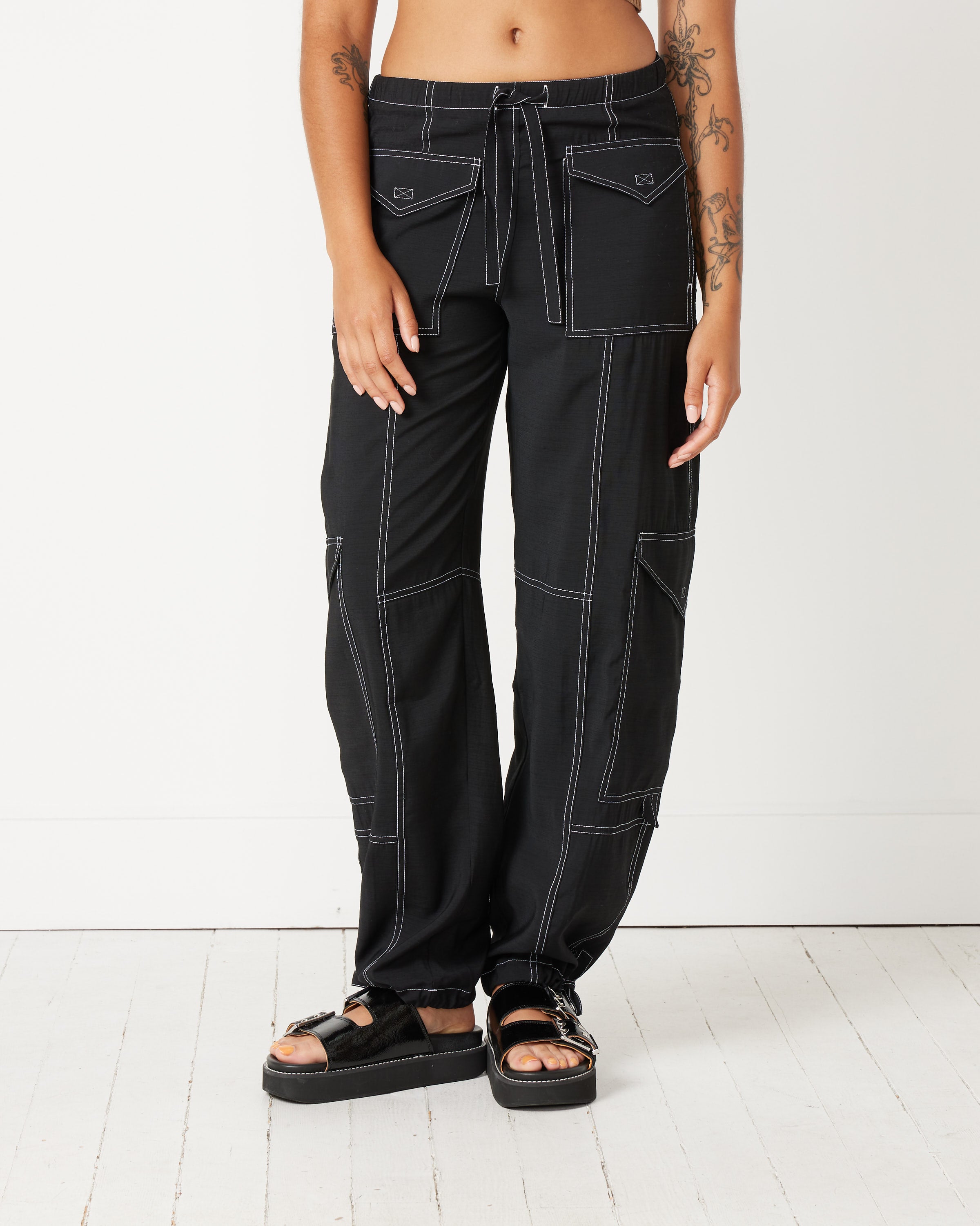 High Waist Pocket Pant