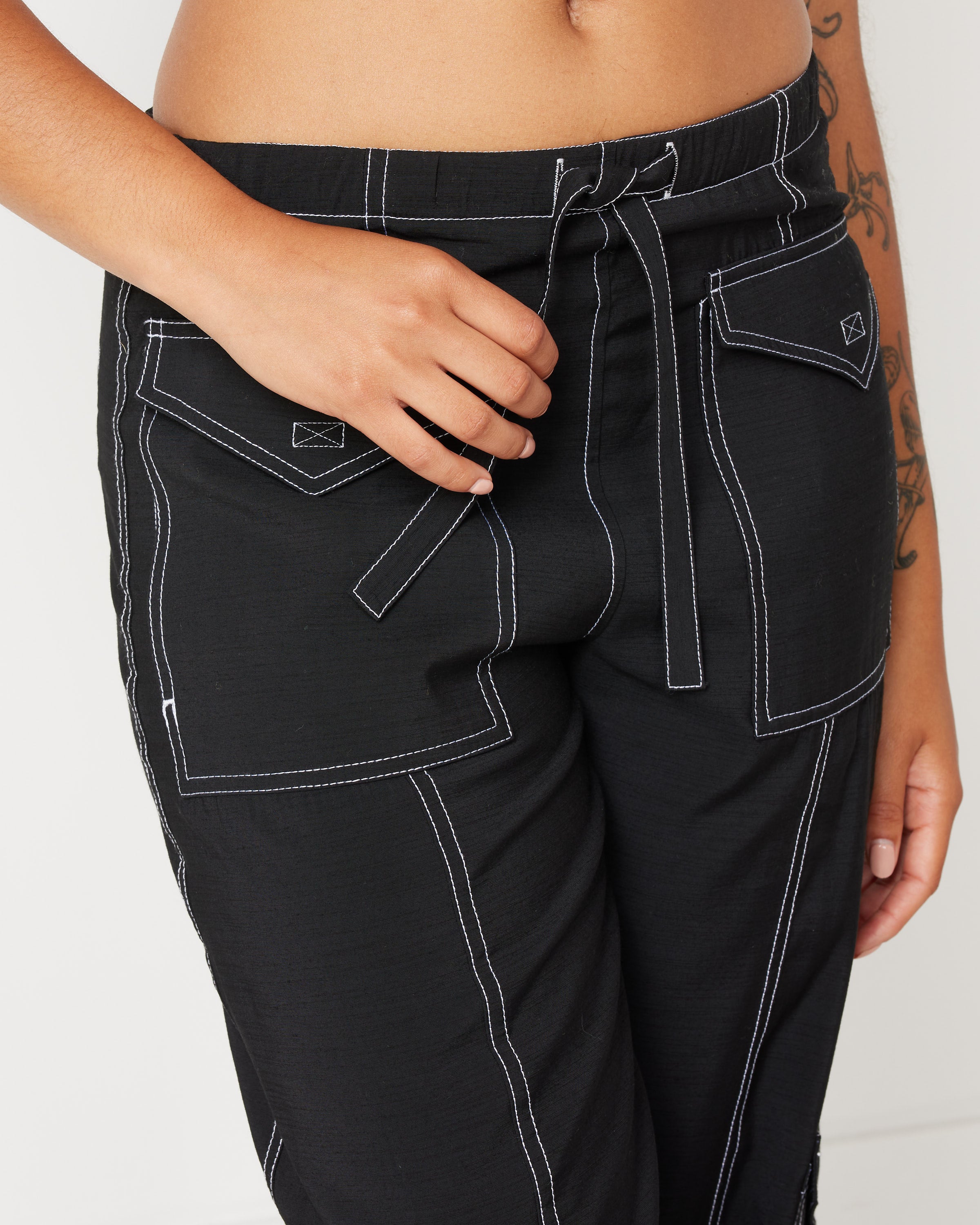 High Waist Pocket Pant