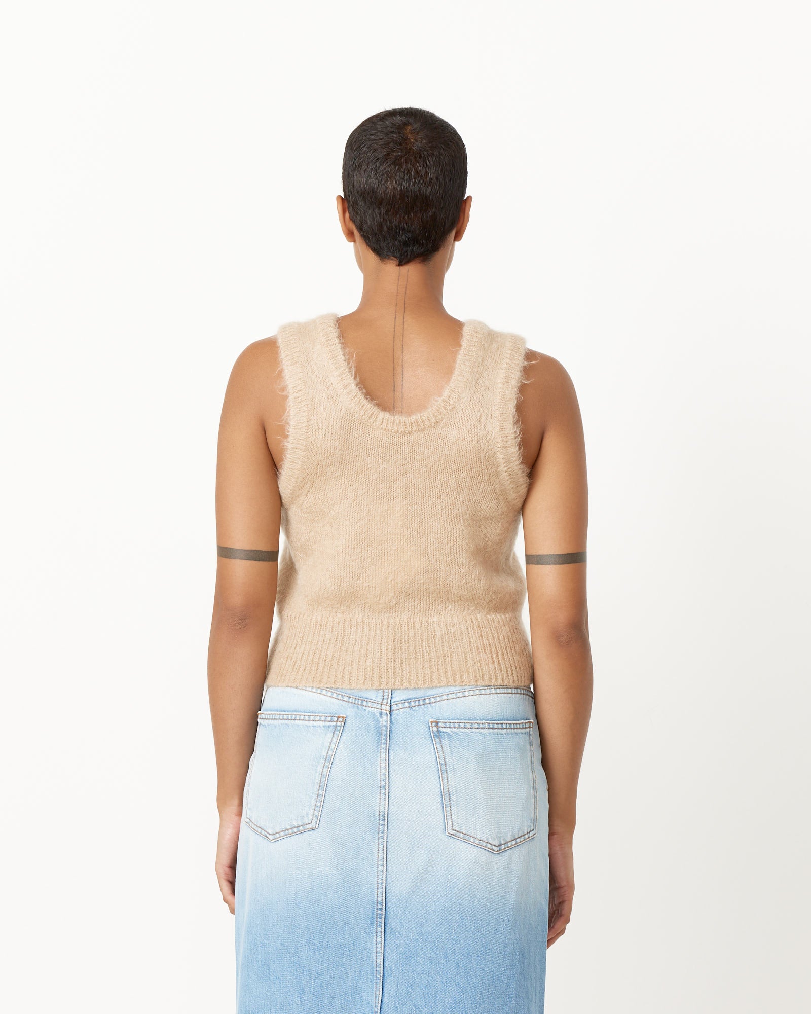 Mohair Knit Tank