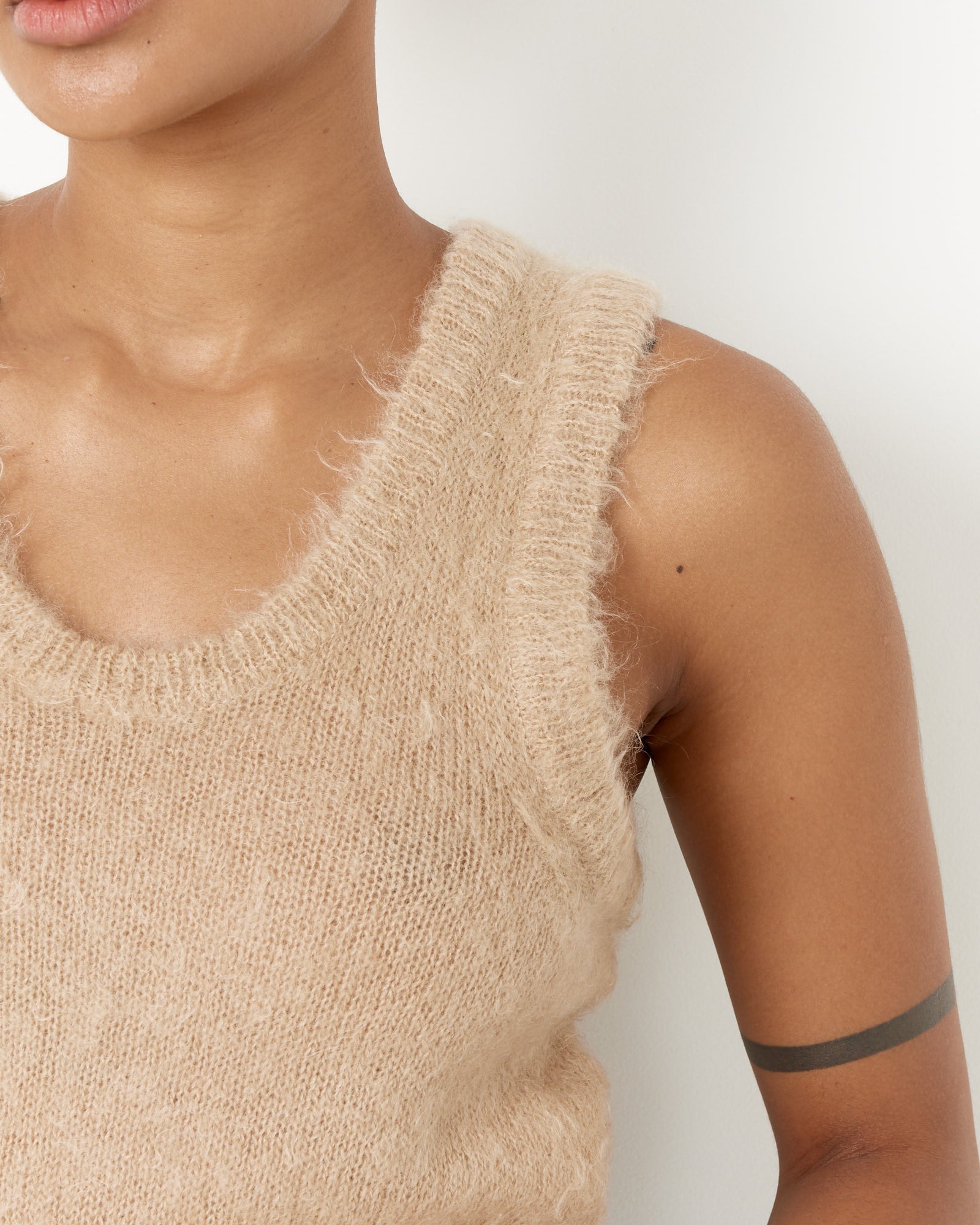 Mohair Knit Tank