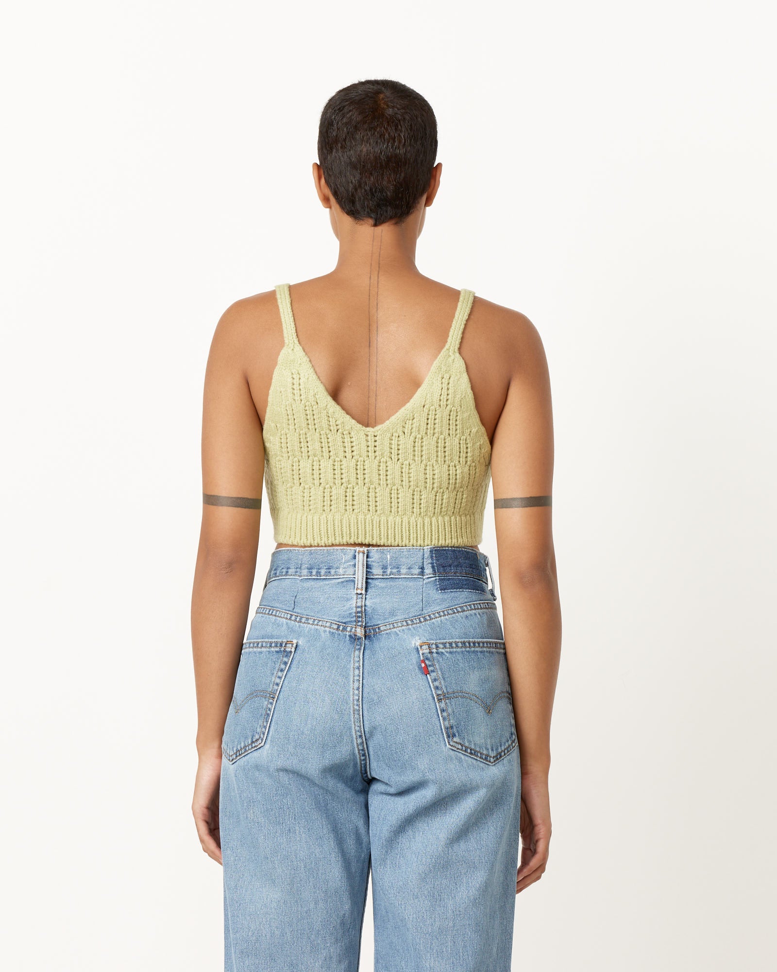 Wool Rib Knit Camisole