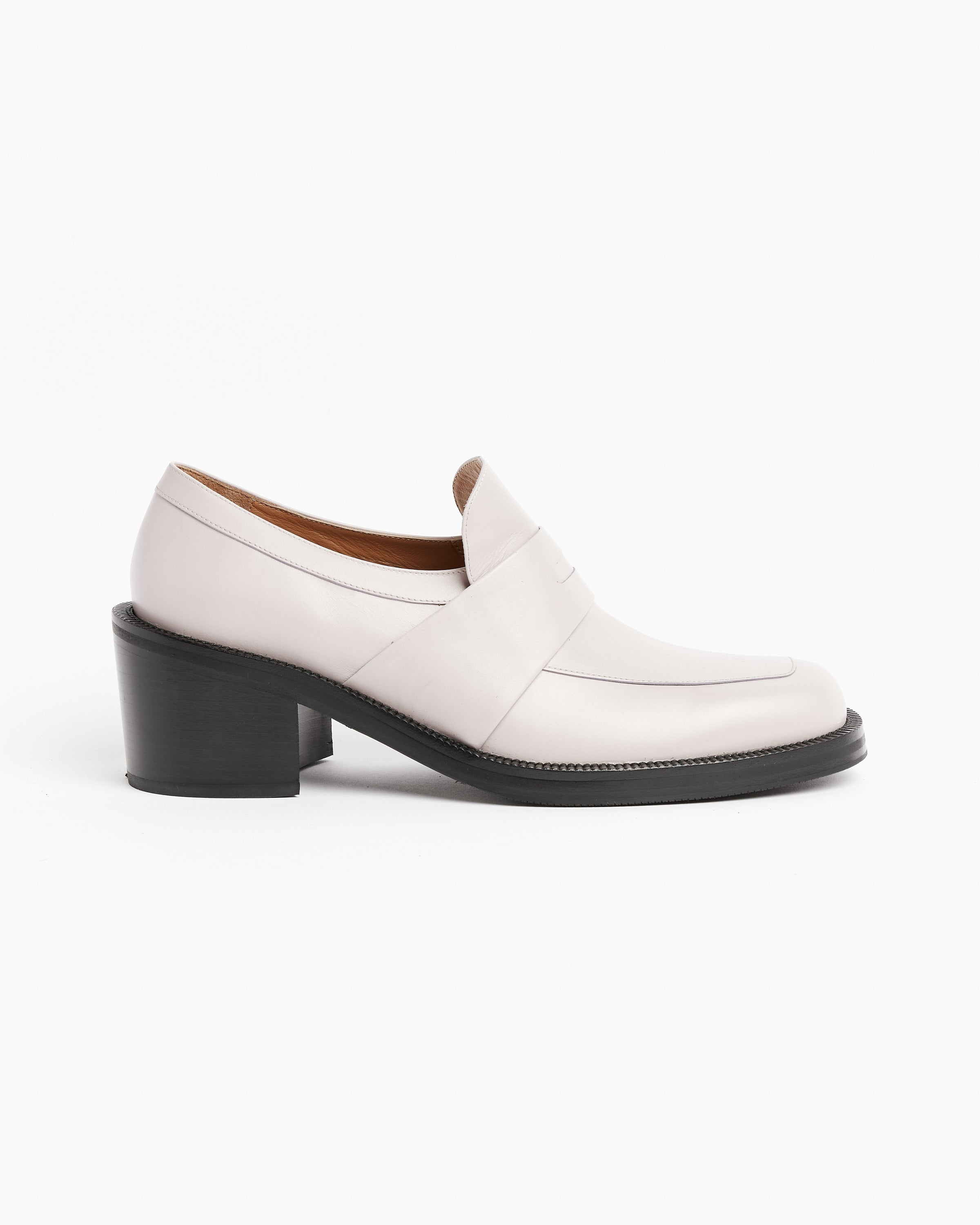 Heeled Penny Loafers