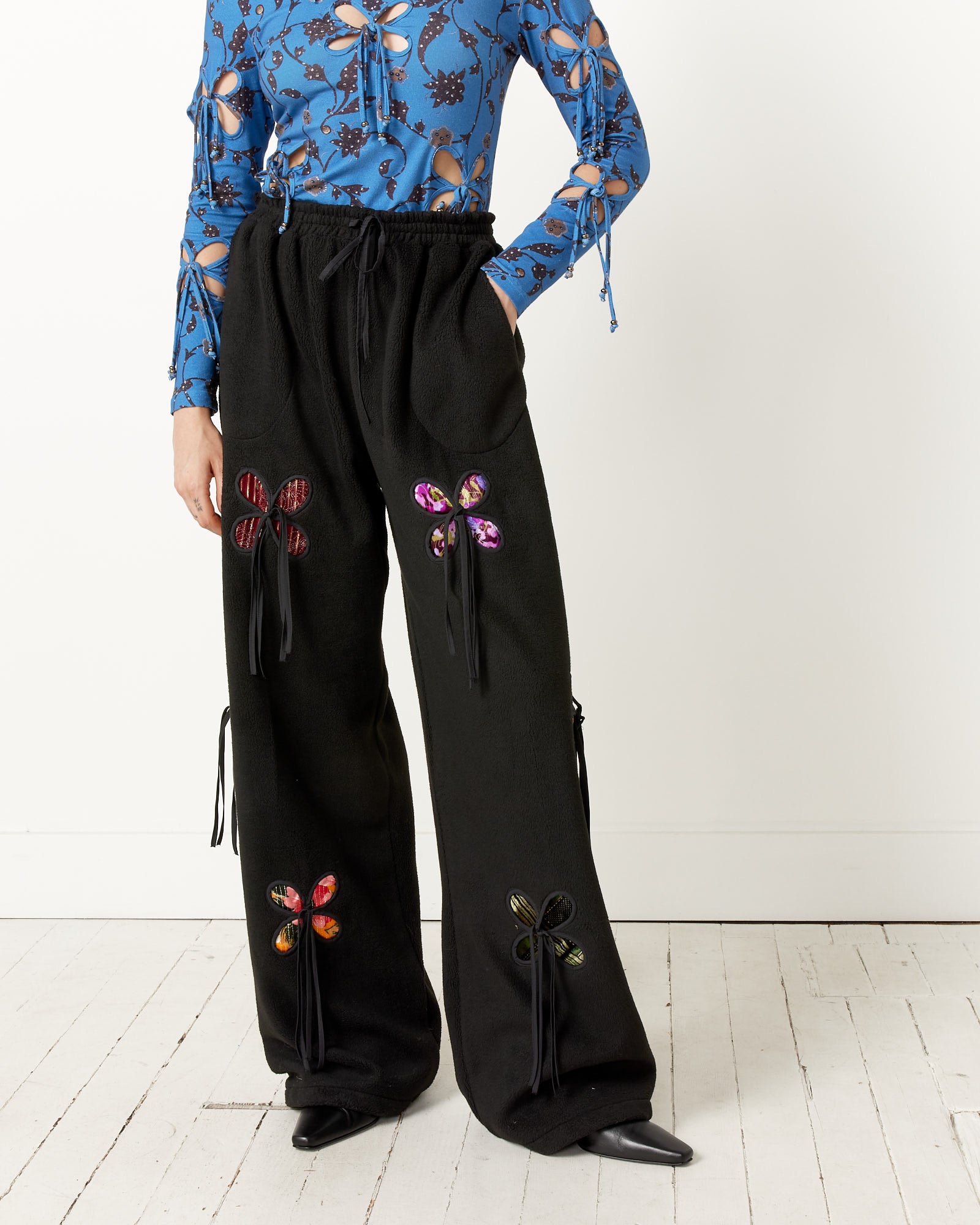 Reversible Fleece Petal Pants