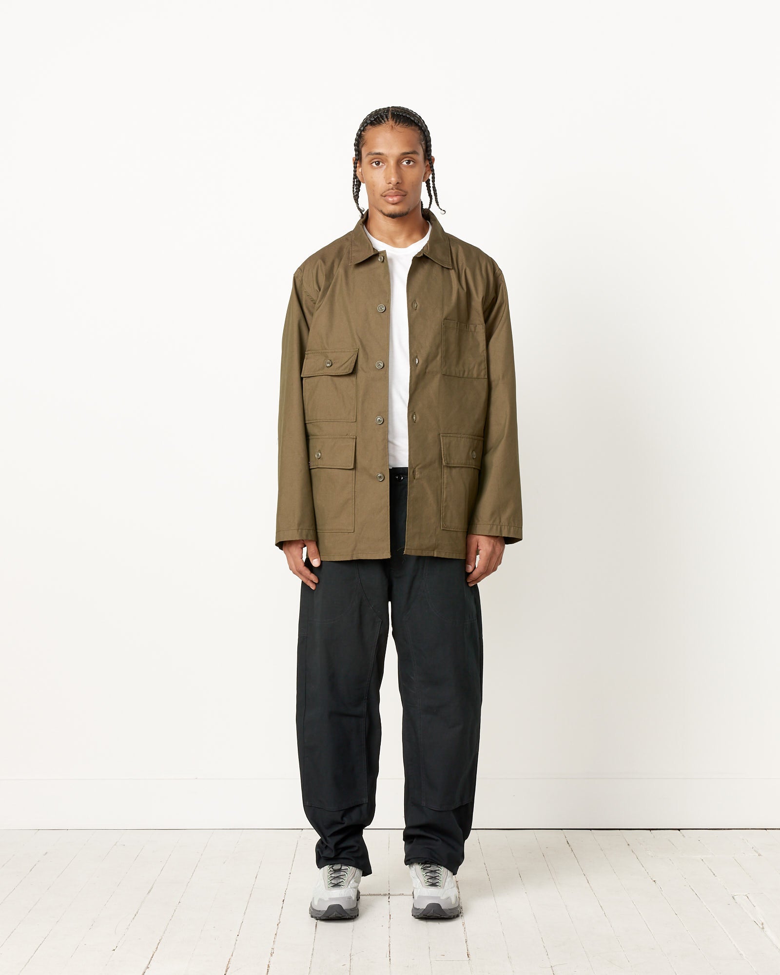 Engineered Garments BA Shirt Jacket - Olive / L (252450)