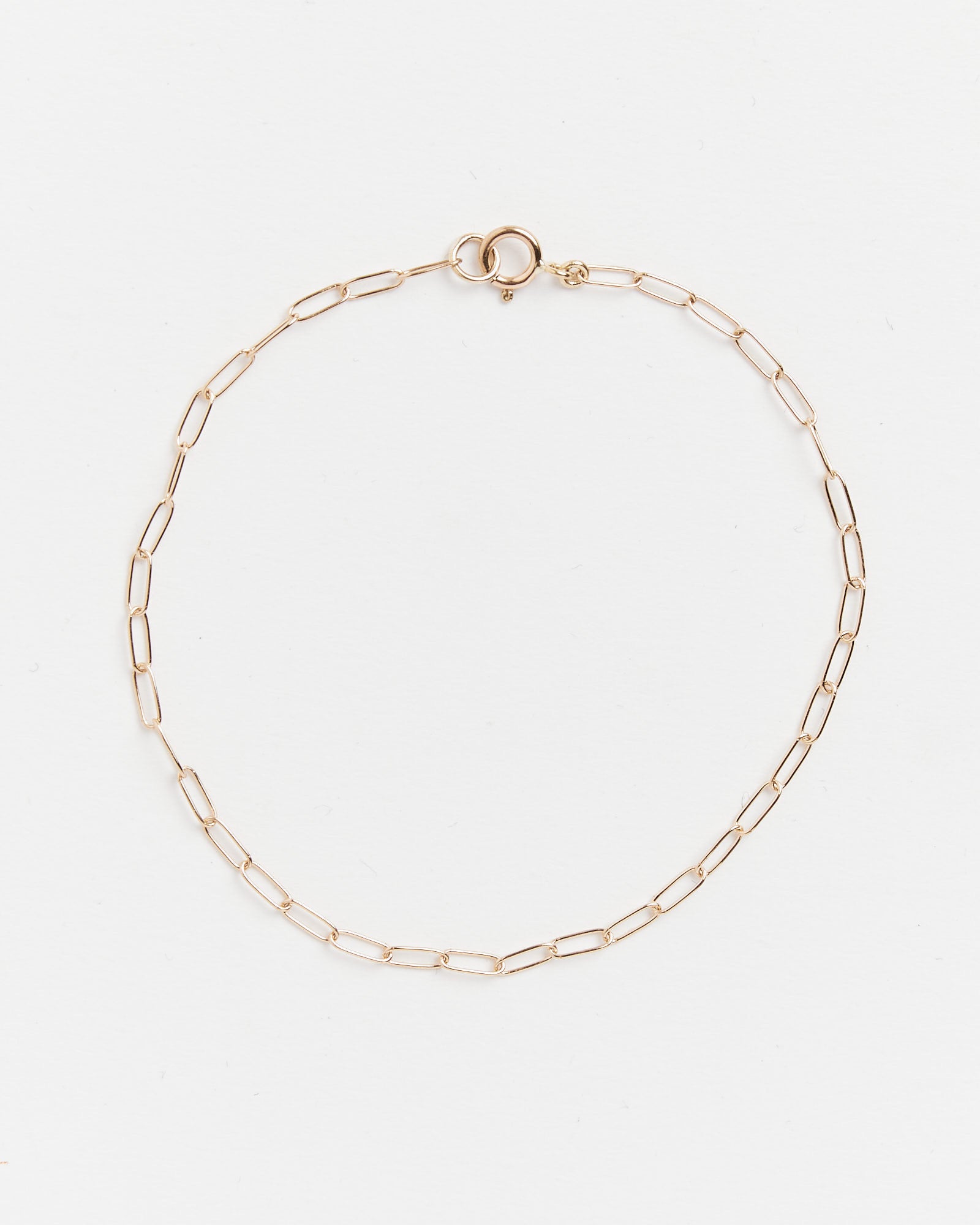 Small Link Bracelet - 14K YG / 6.5" (252668)