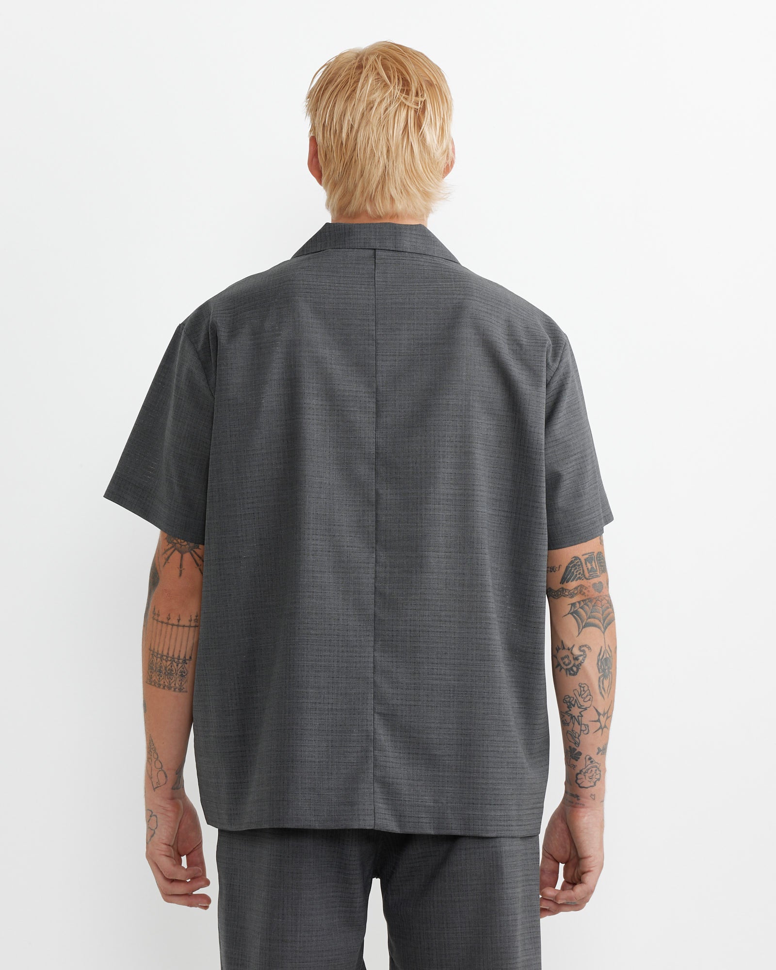 Haus Shirt in Air Mesh Grey