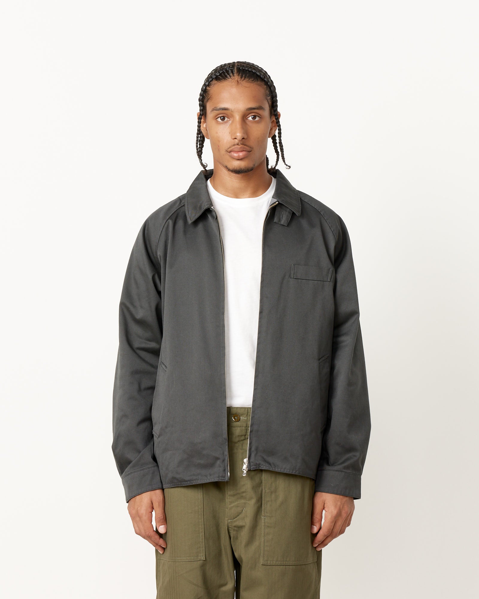 Nanamica Gore-Tex Infinium Chino Crew Jacket - Grey / L (253791)