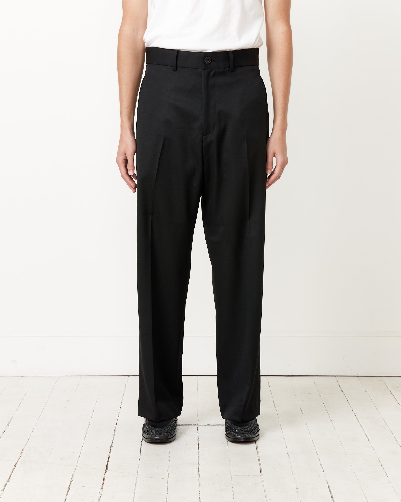 Jazz Pant Wool Gabardine in Black