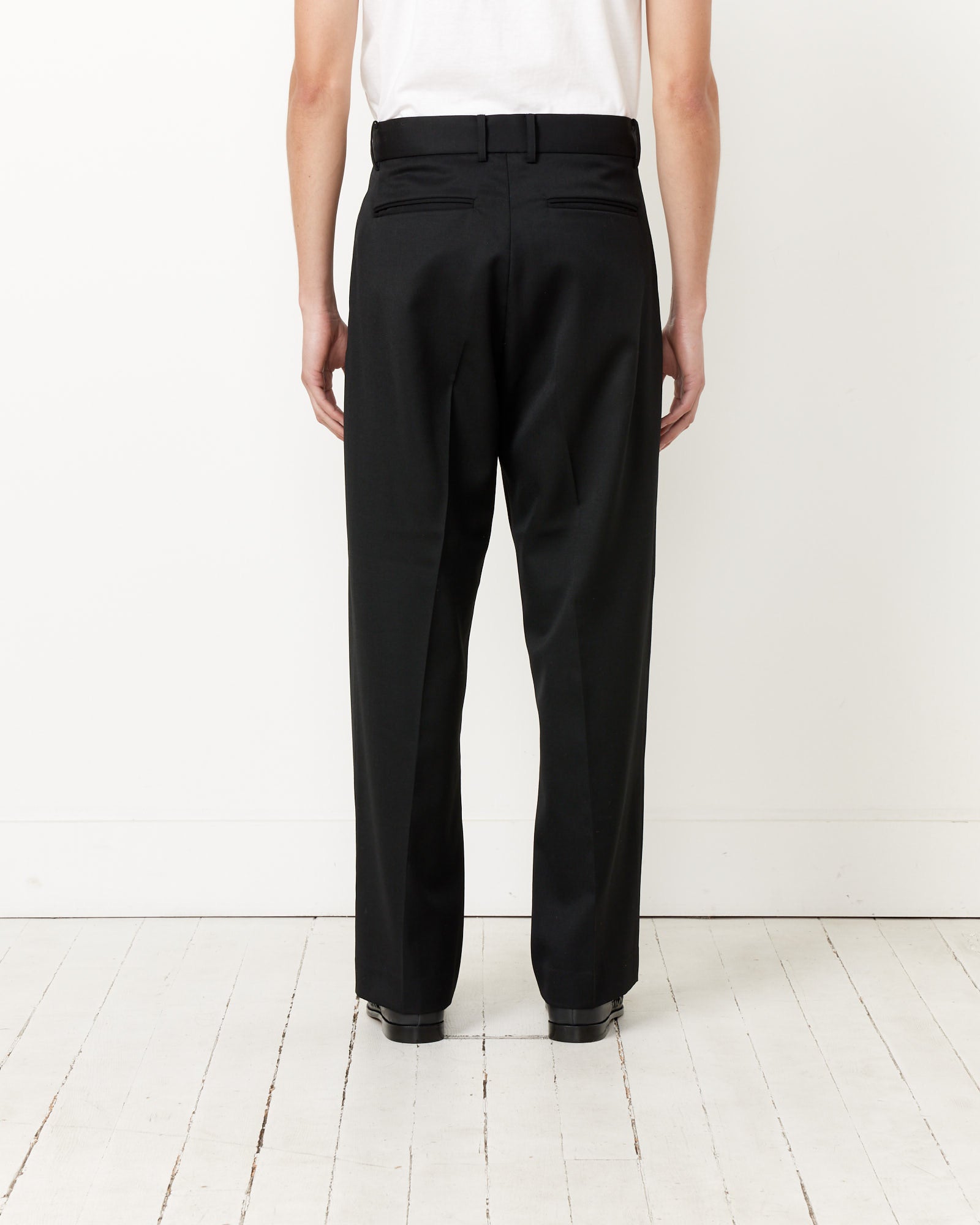 Jazz Pant Wool Gabardine in Black