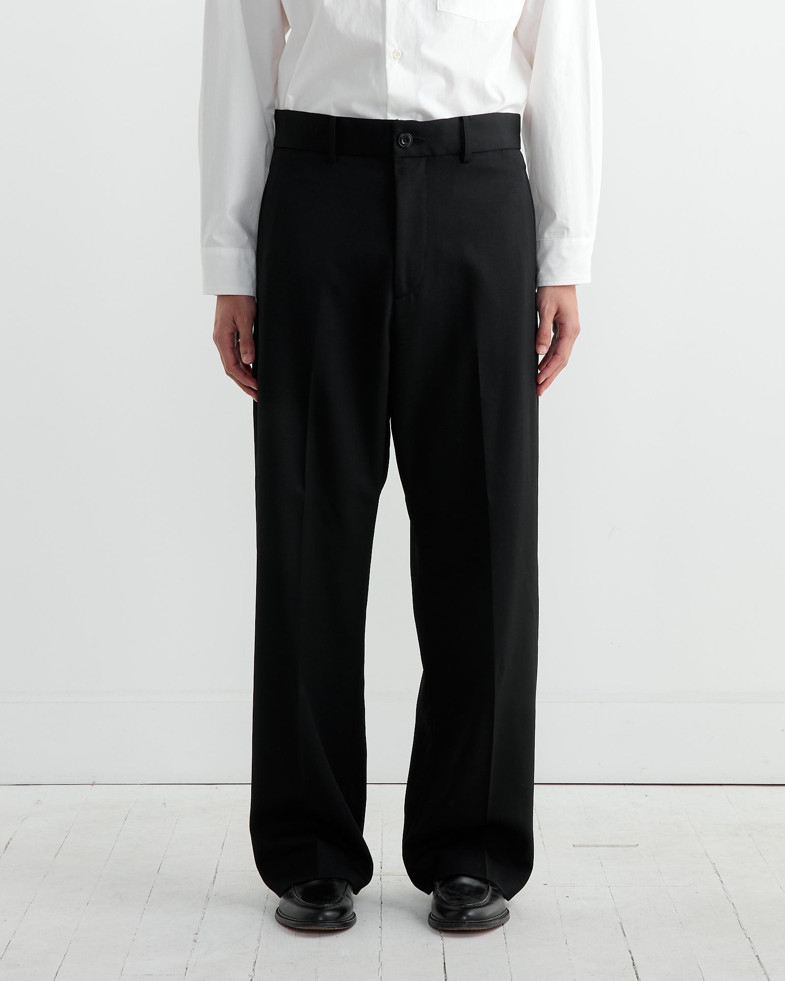 Jazz Pant Wool Gabardine in Black