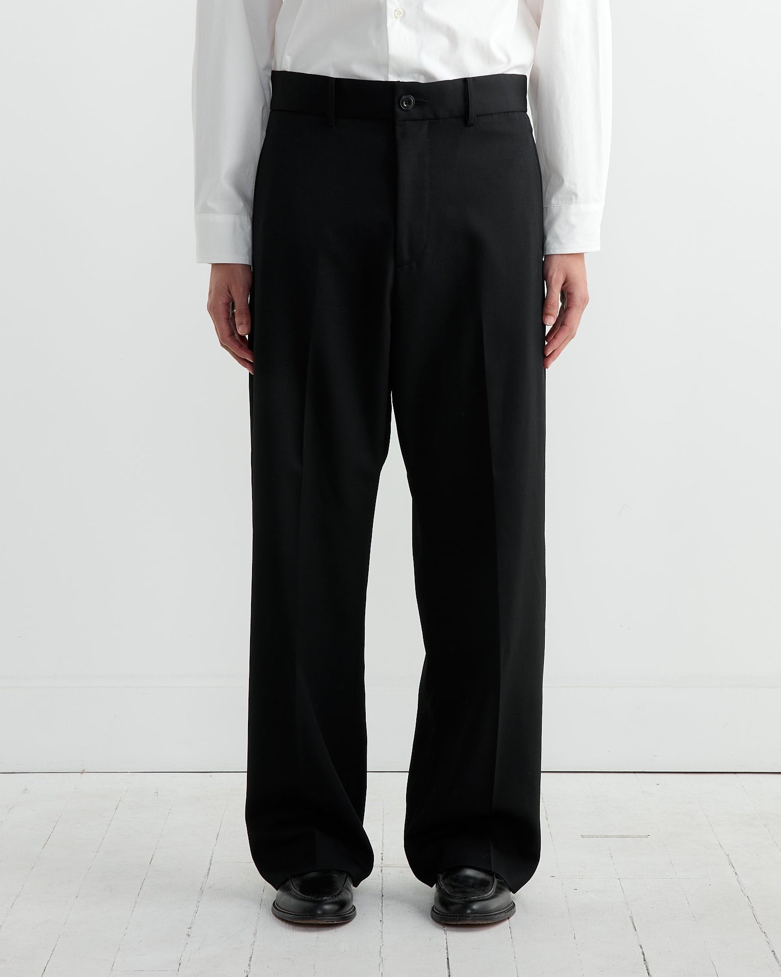 Jazz Pant Wool Gabardine in Black