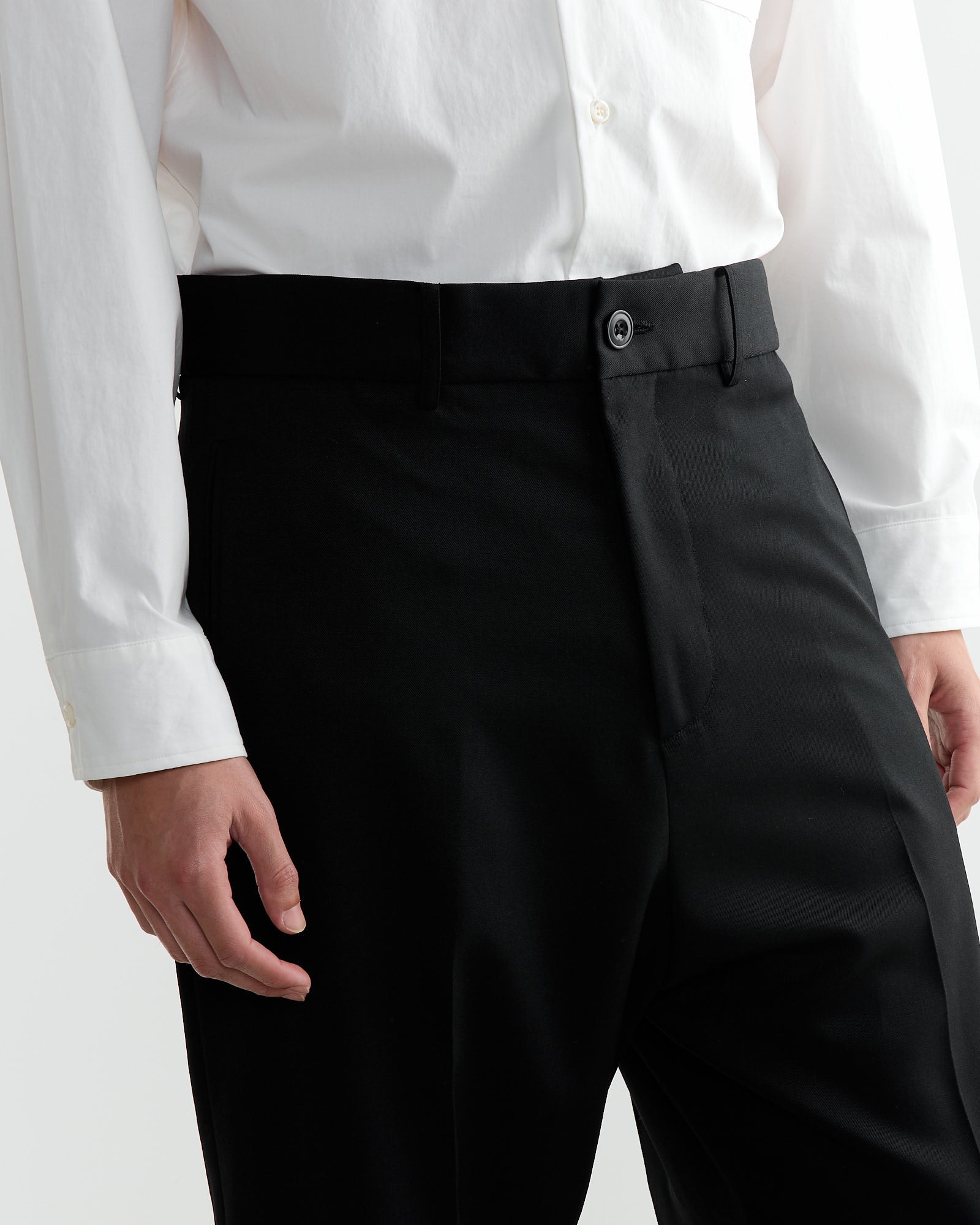 Jazz Pant Wool Gabardine in Black