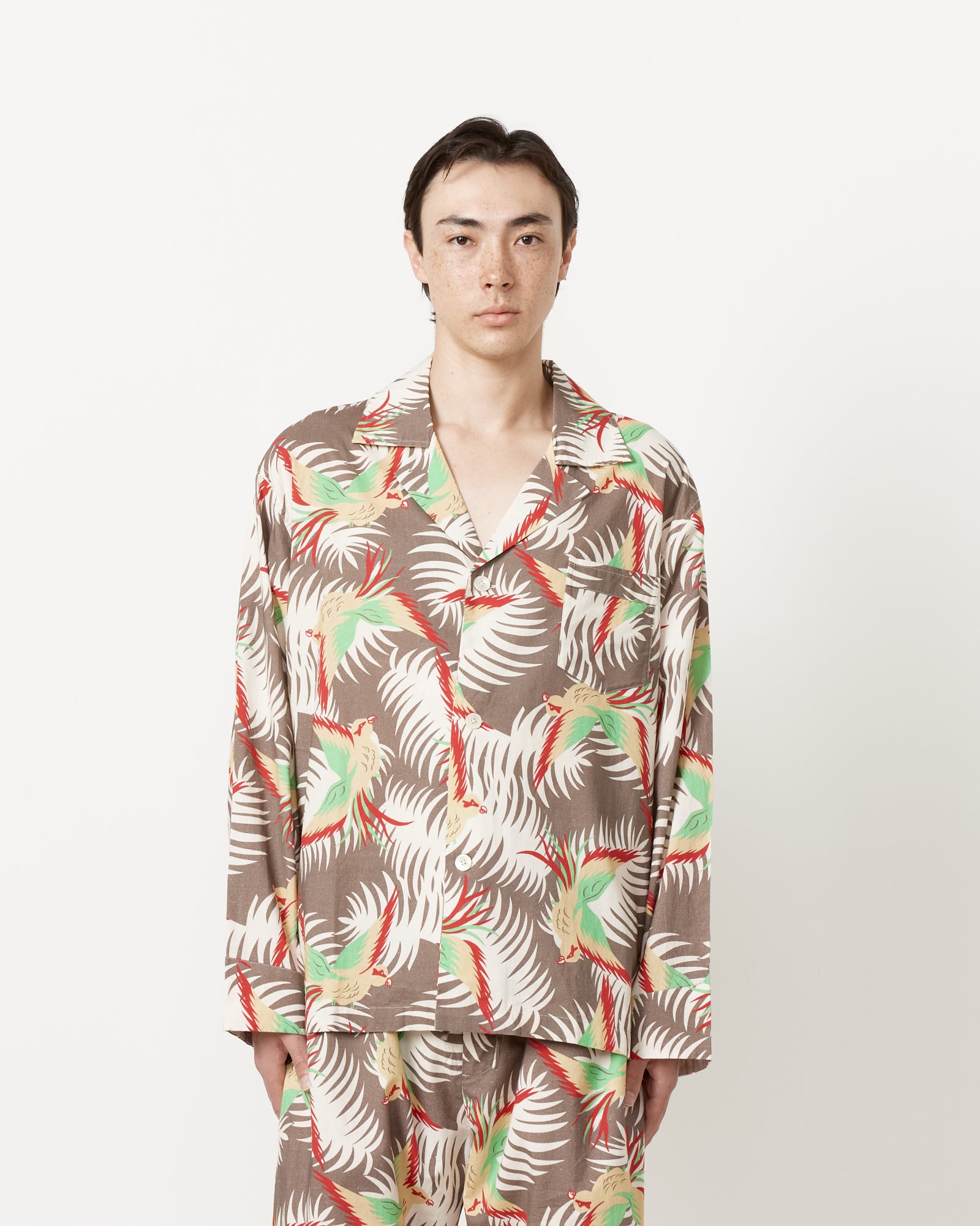 Sun Conure Long Sleeve Shirt in Multi