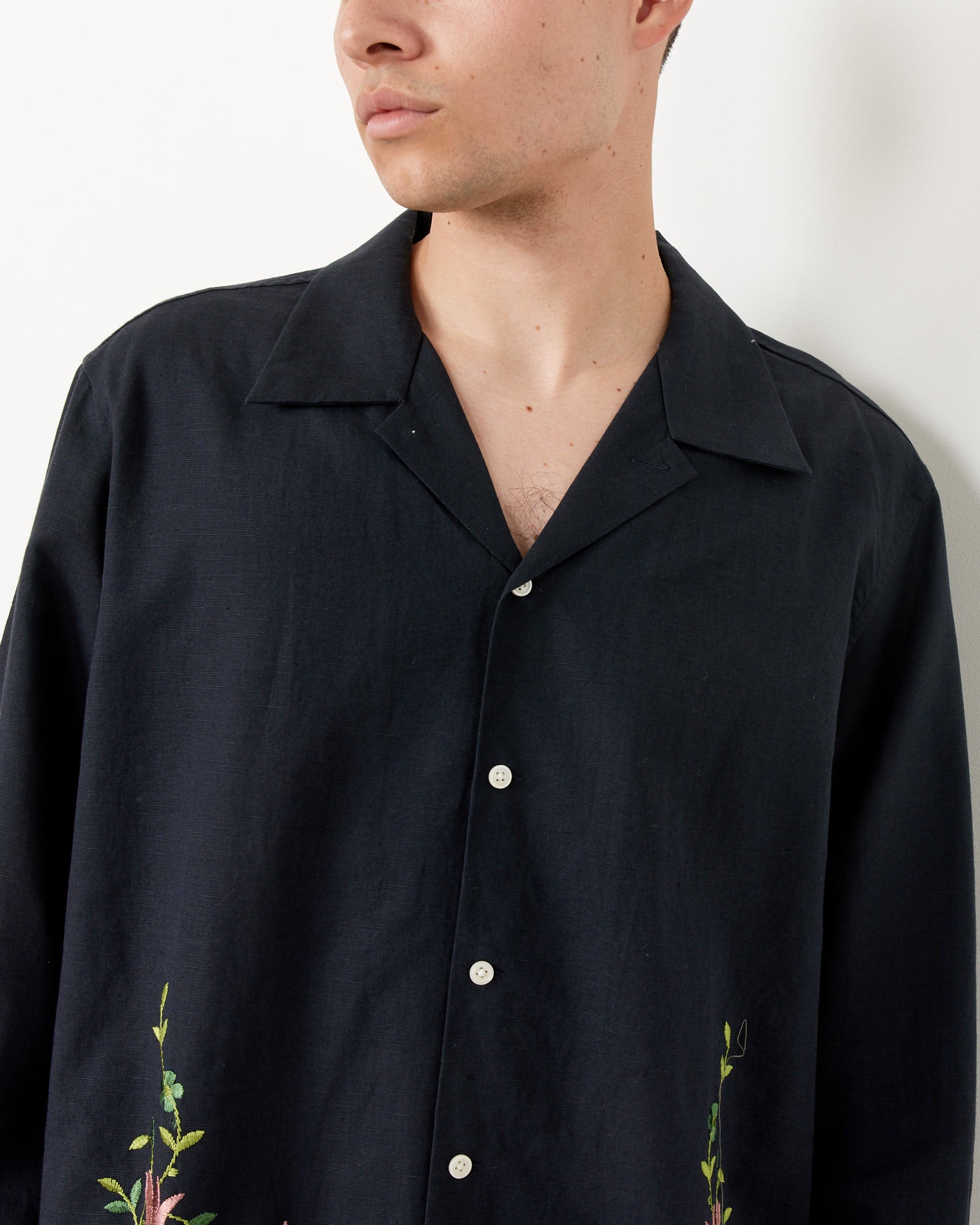 Rosefinch Shirt in Black