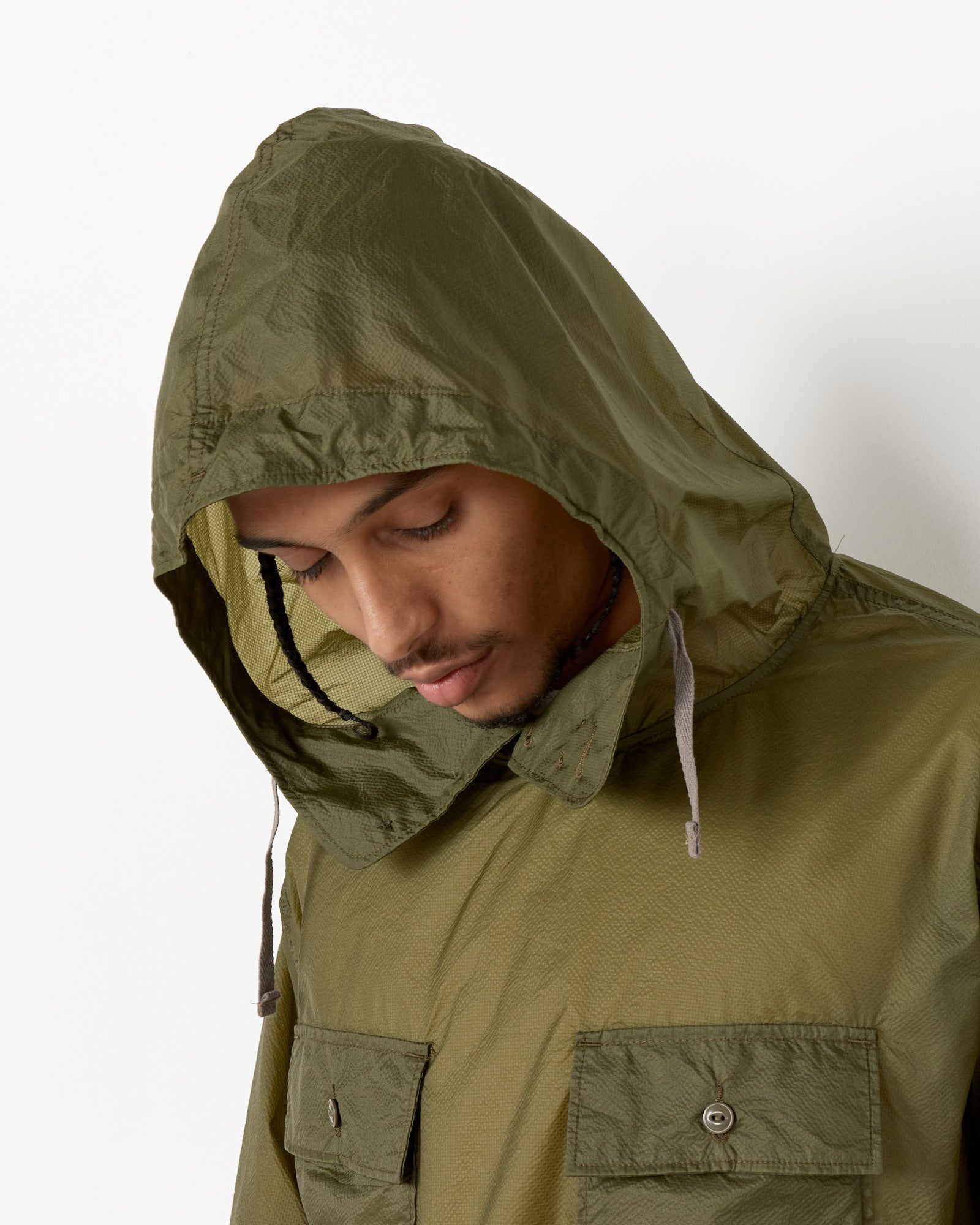 Cagoule Shirt in Olive