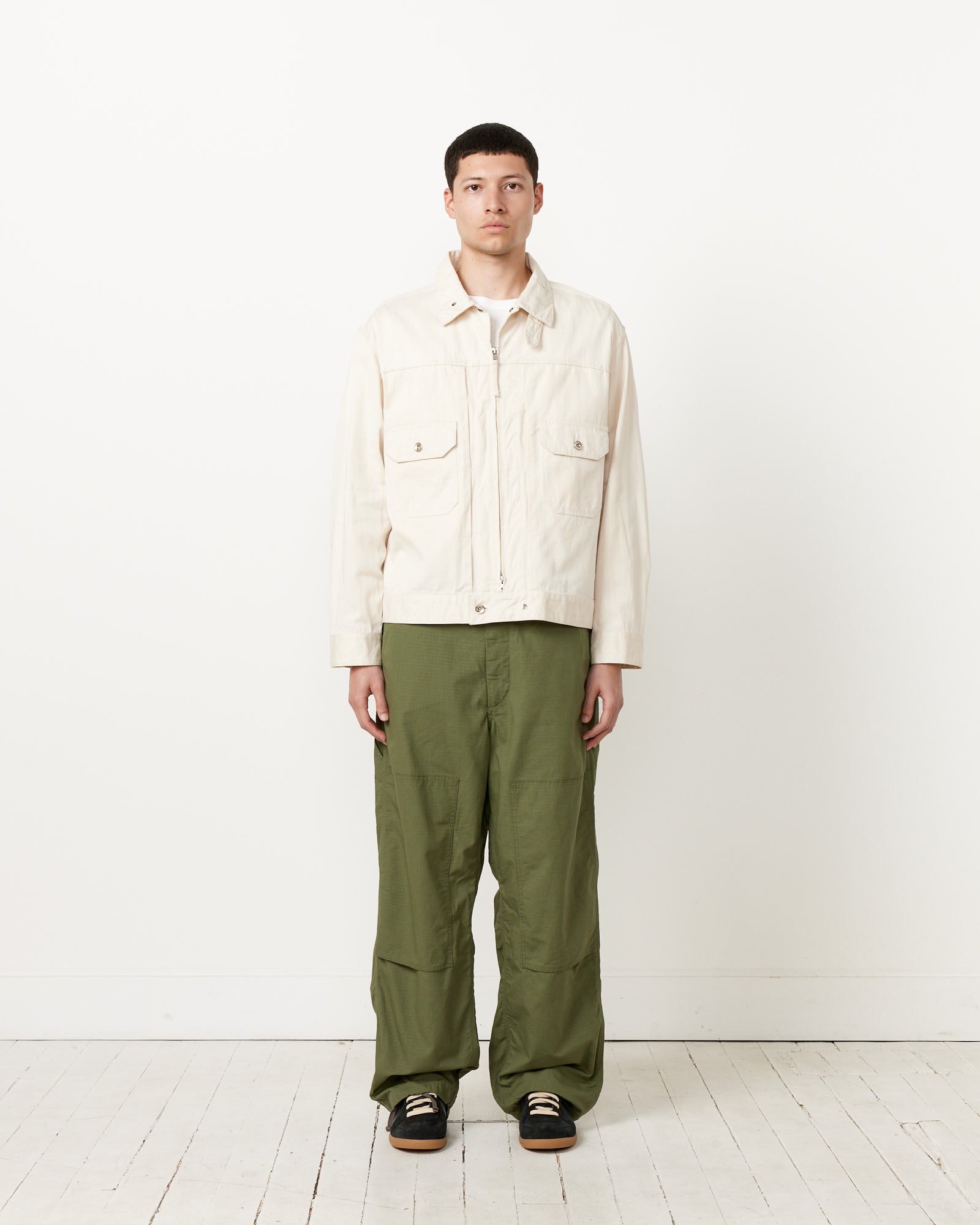 Trucker Jacket in Natural - Natural / M (255610)