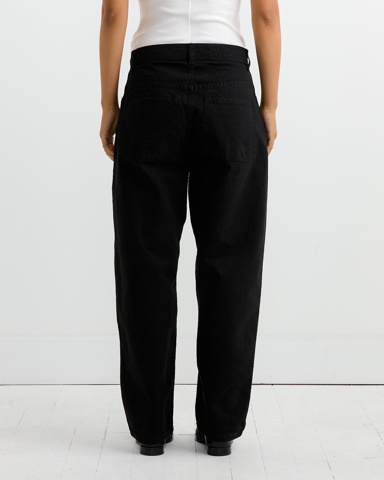 California Wide Pant in Black - Black / 2 (255956)