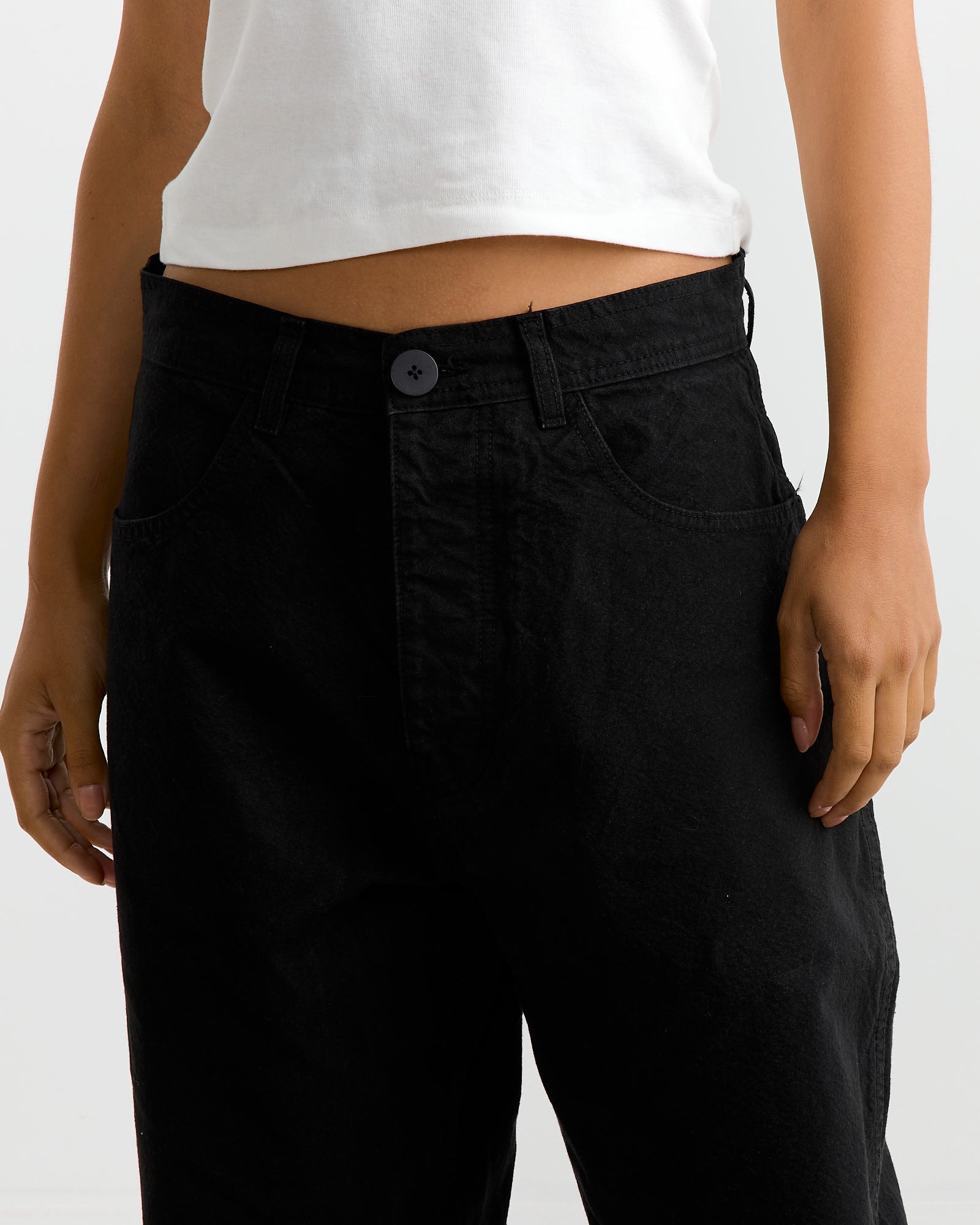 California Wide Pant in Black