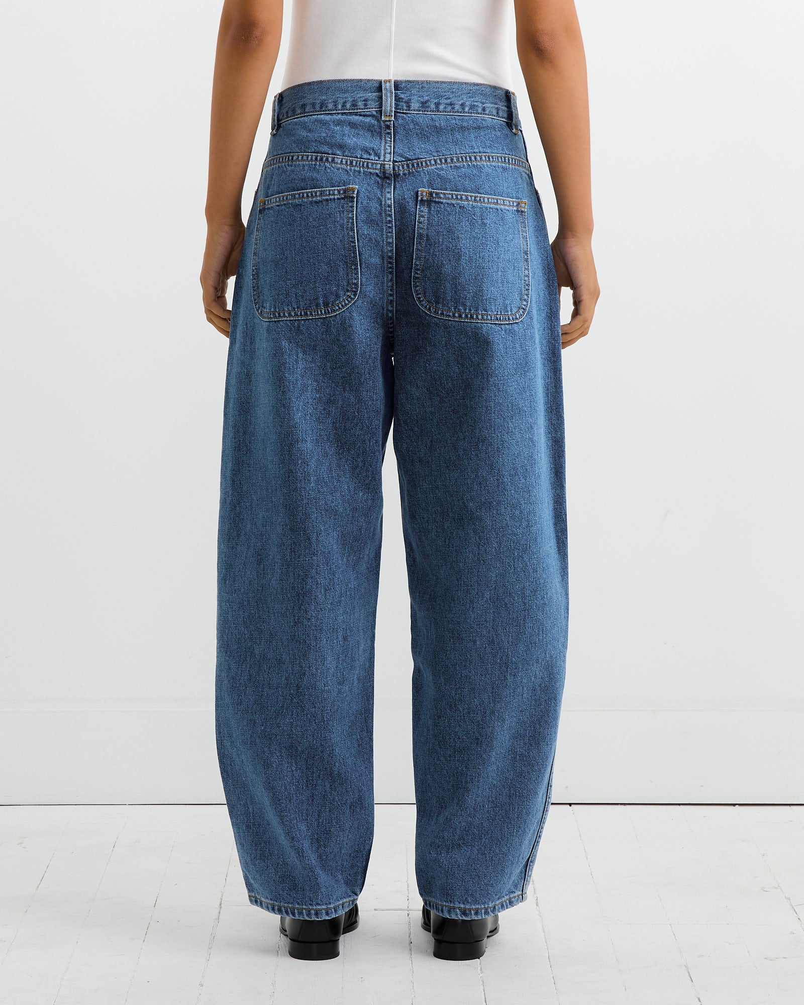 California Wide Pant in Cowboy Blue