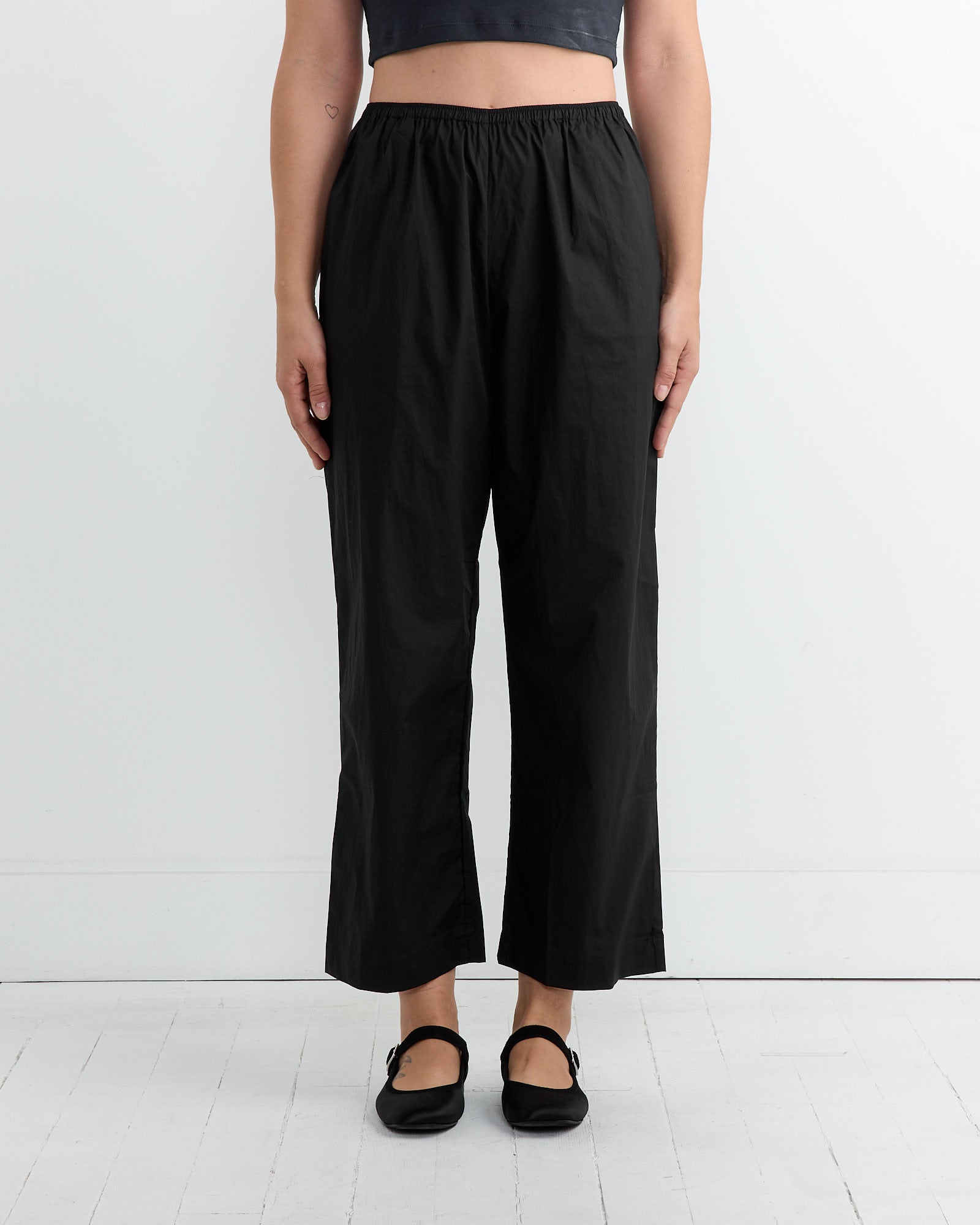 Ease Trouser in Black - Black / S (256029)