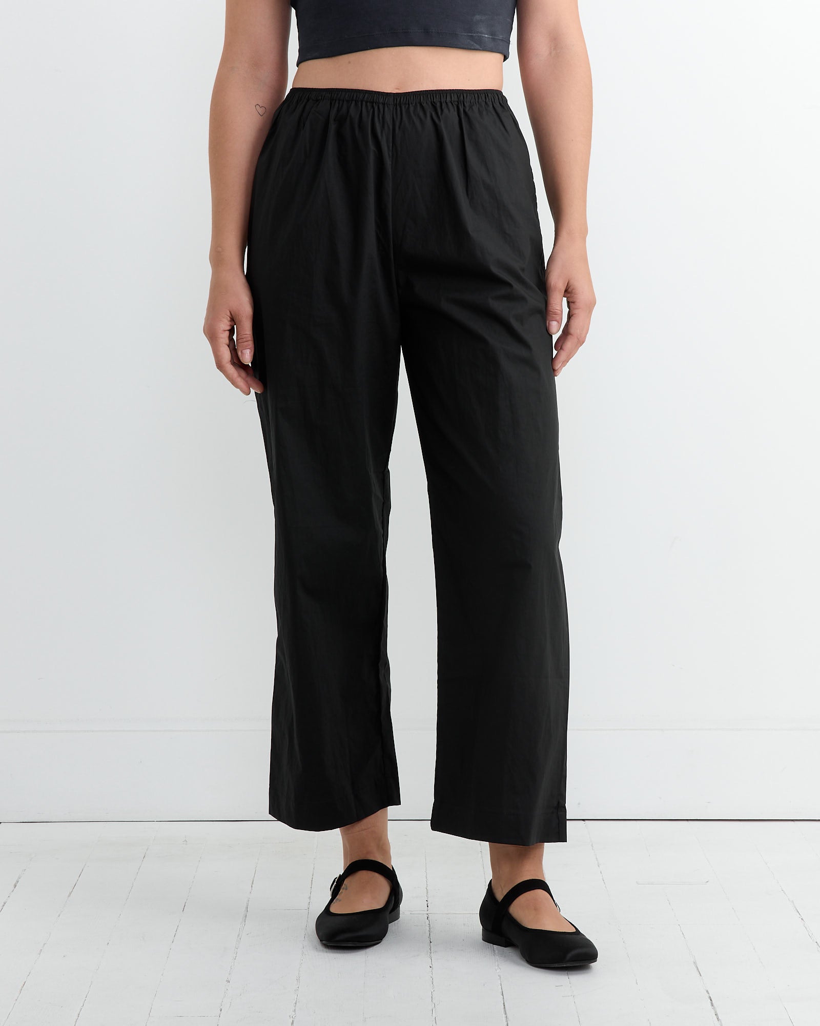 Ease Trouser in Black - Black / S (256029)