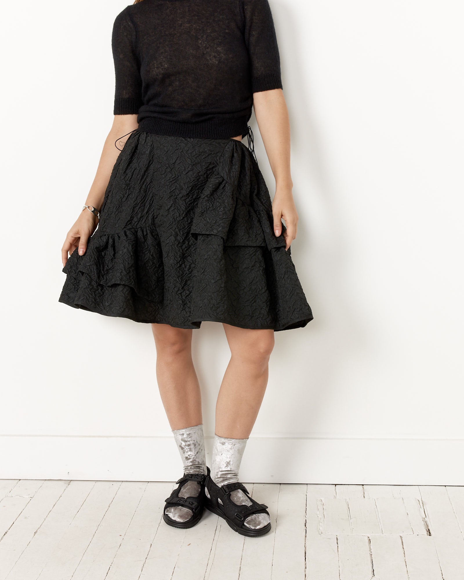 Cecilie Bahnsen Vanilla Skirt - Black / 8 (256147)