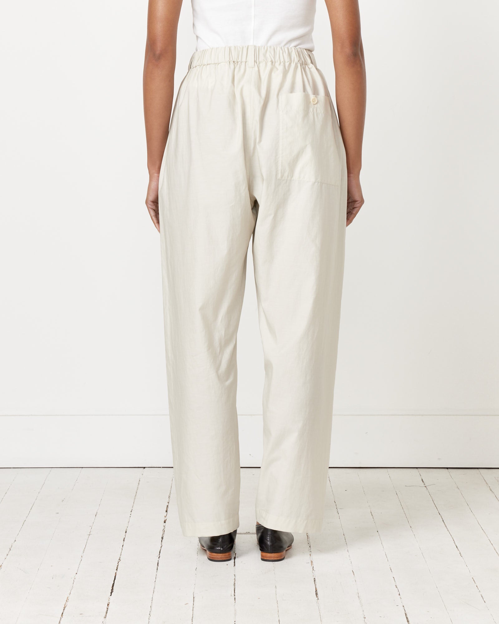 Lemaire Relaxed Pant Pale Mastic - Pale Mastic / XS (256498)