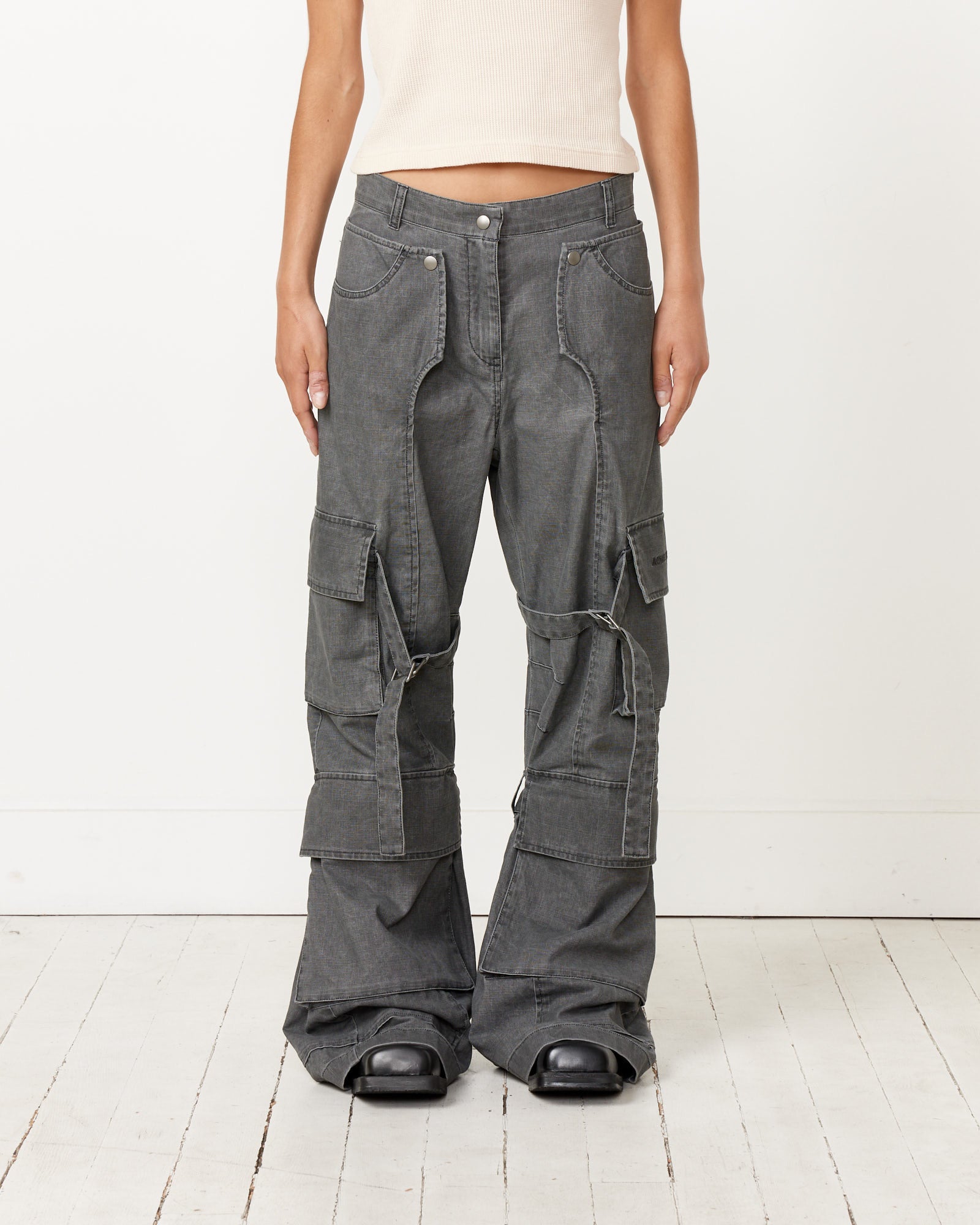 Cargo Trousers in Black