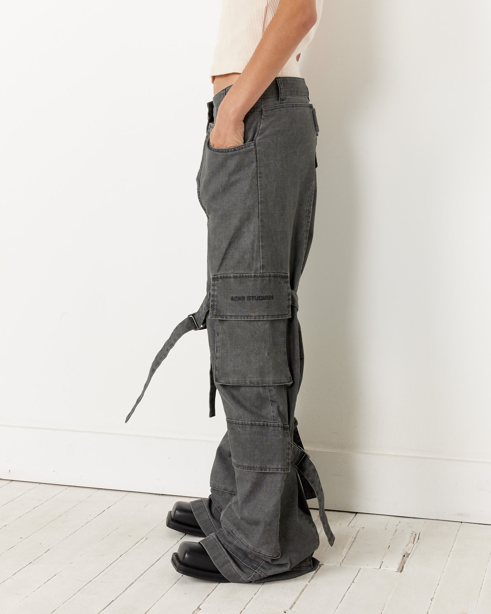 Cargo Trousers in Black