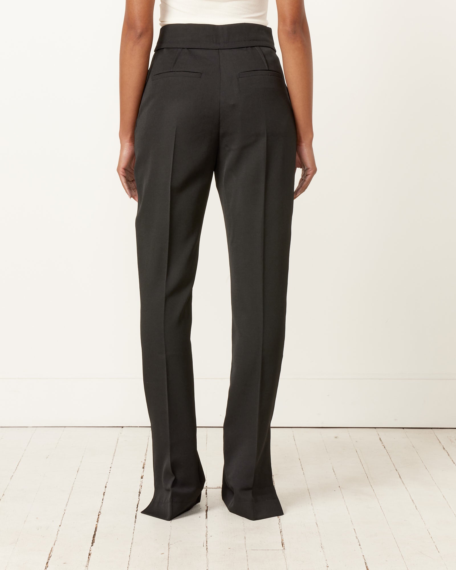 Le Pantalon Tibau Trouser in Black