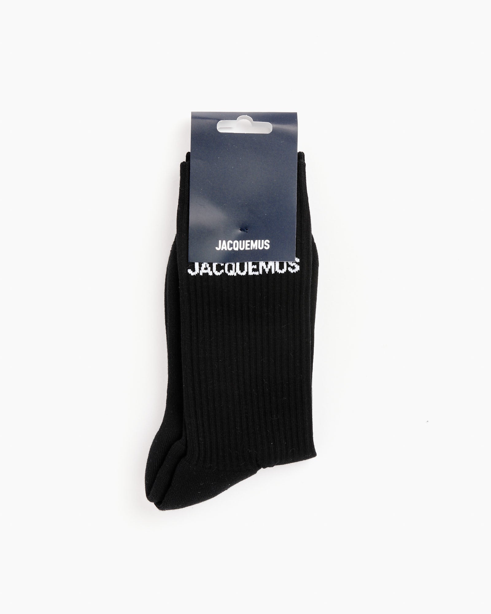 Jacquemus Les Chaussettes Socks Black - Black / 39-42 (256776)