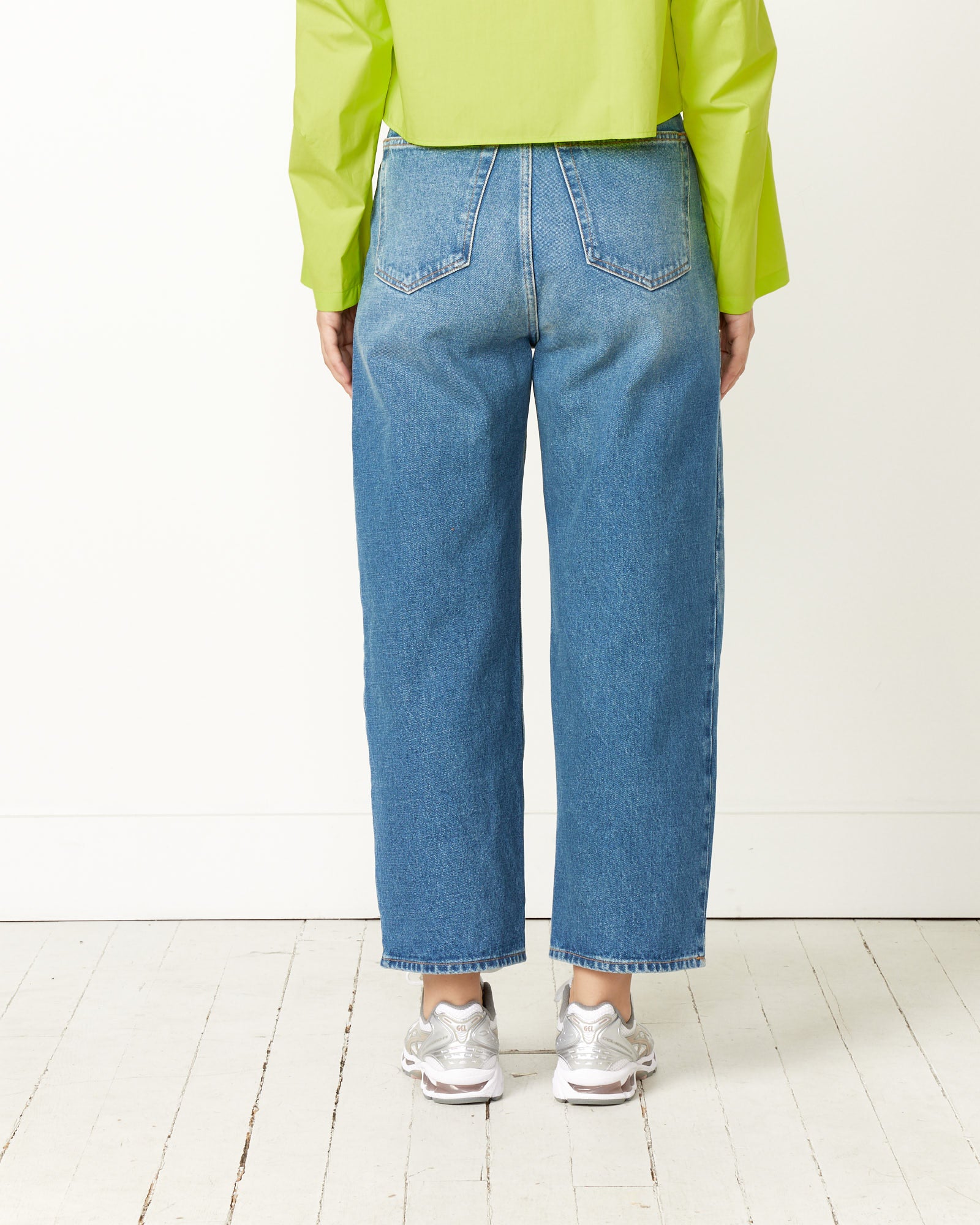 5 Pockets Denim Pant in Blue