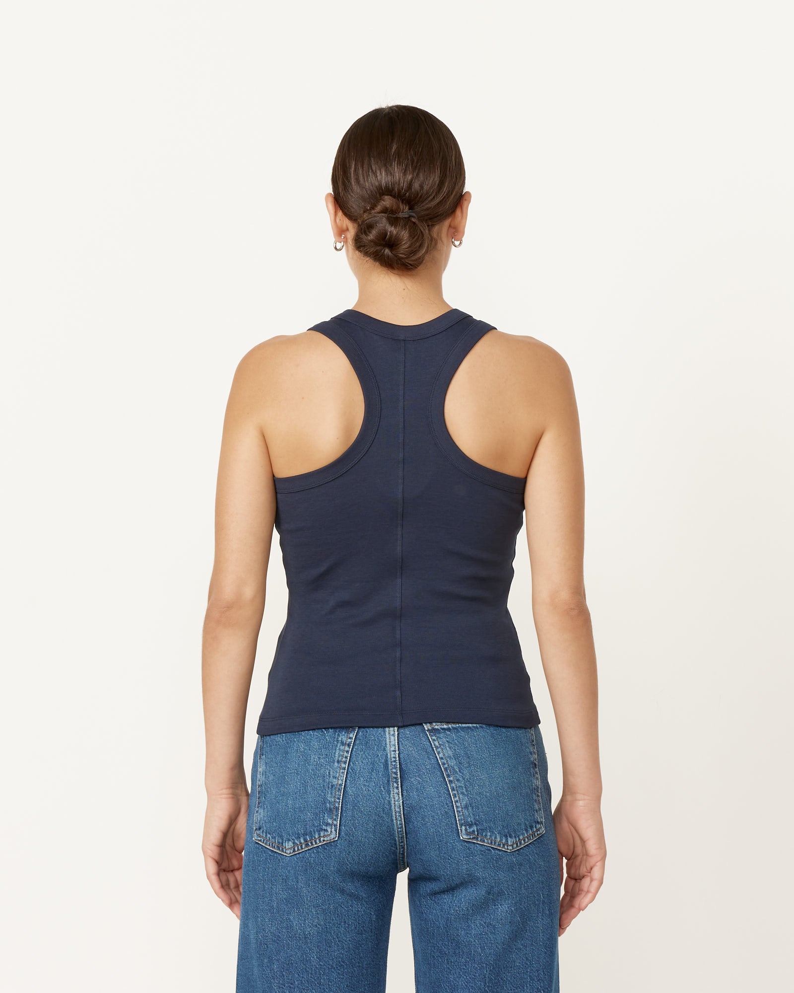 Hannah Tank in Navy