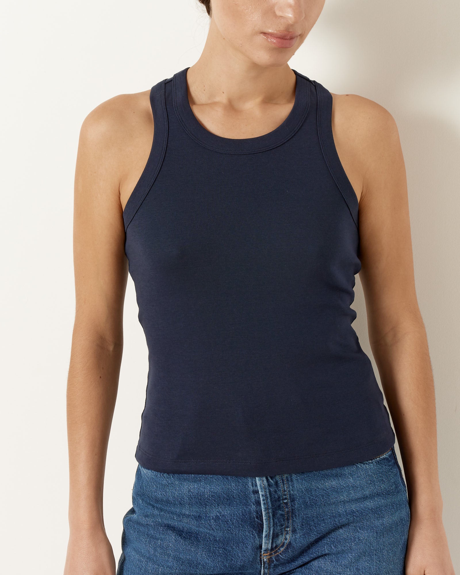 Hannah Tank in Navy