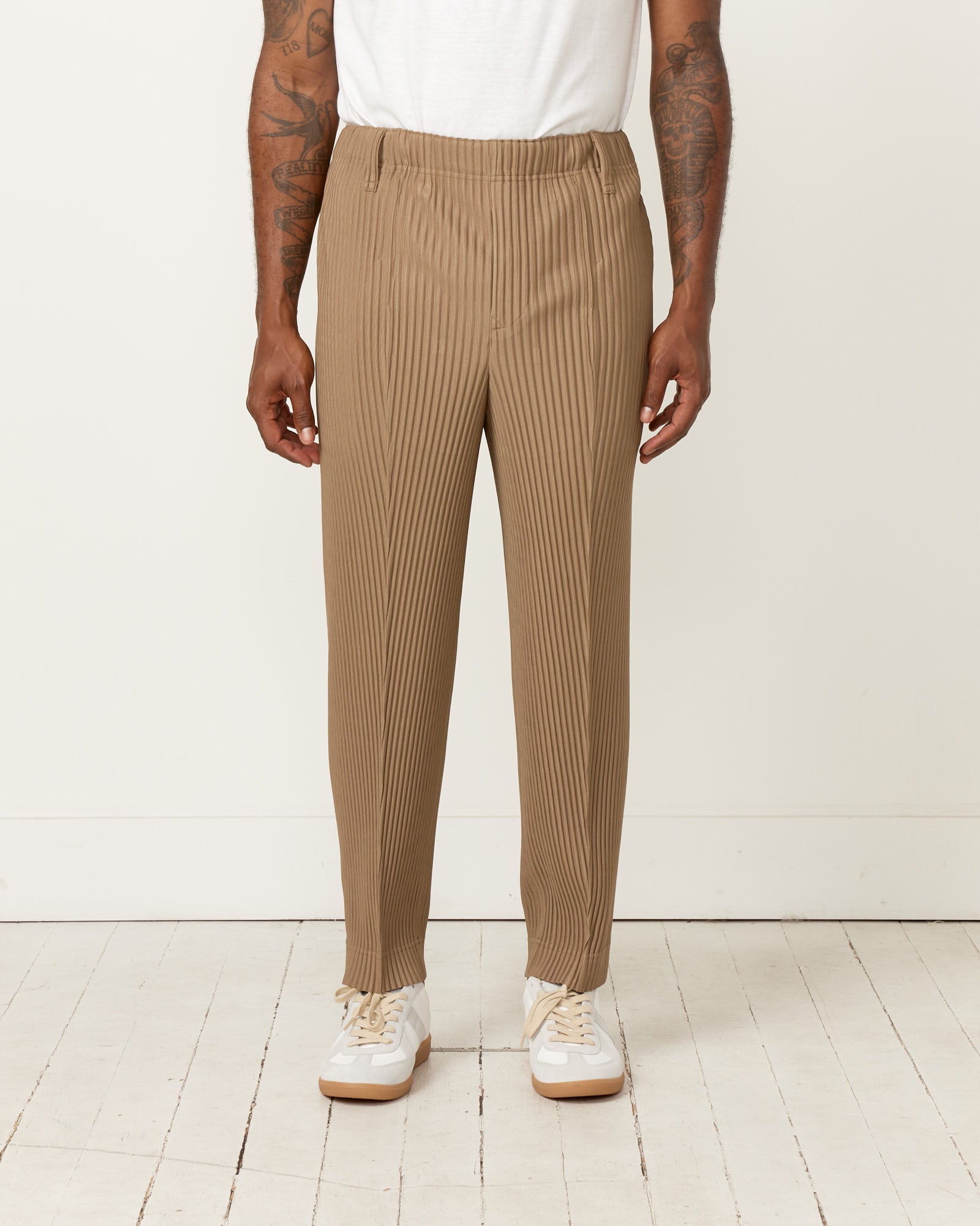 Compleat Trouser in Light Mocha Brown