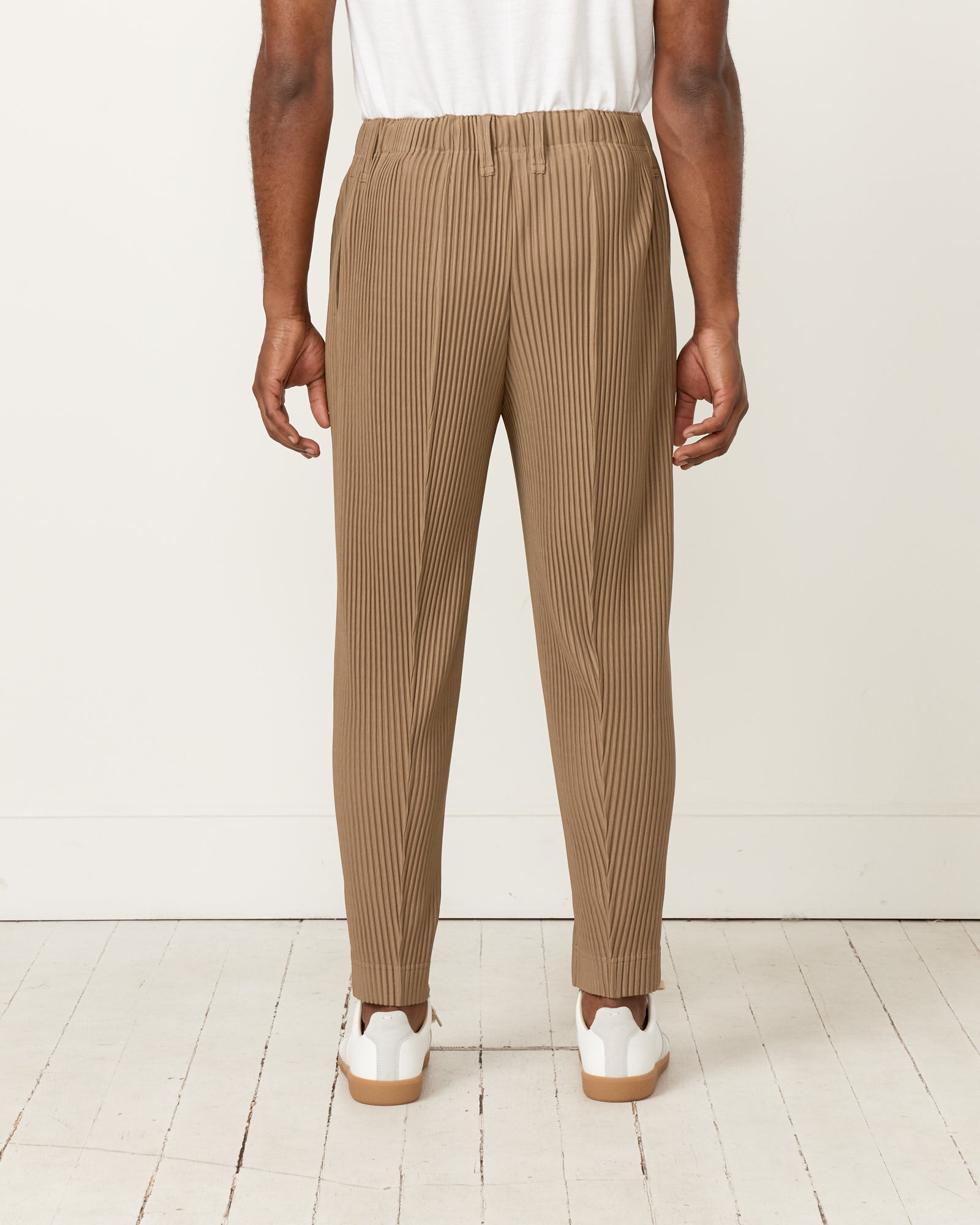 Issey Miyake Homme Plisse Compleat Trouser Light Mocha Brown - Light Mocha Brown / 2 (257005)