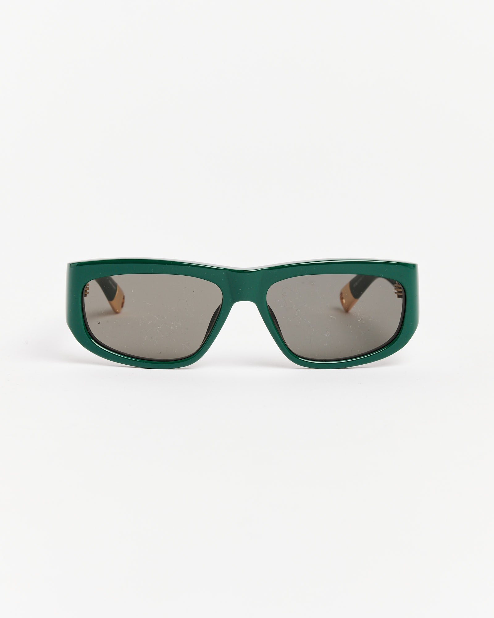 Les Lunettes Pilota Sunglasses in Dark Green