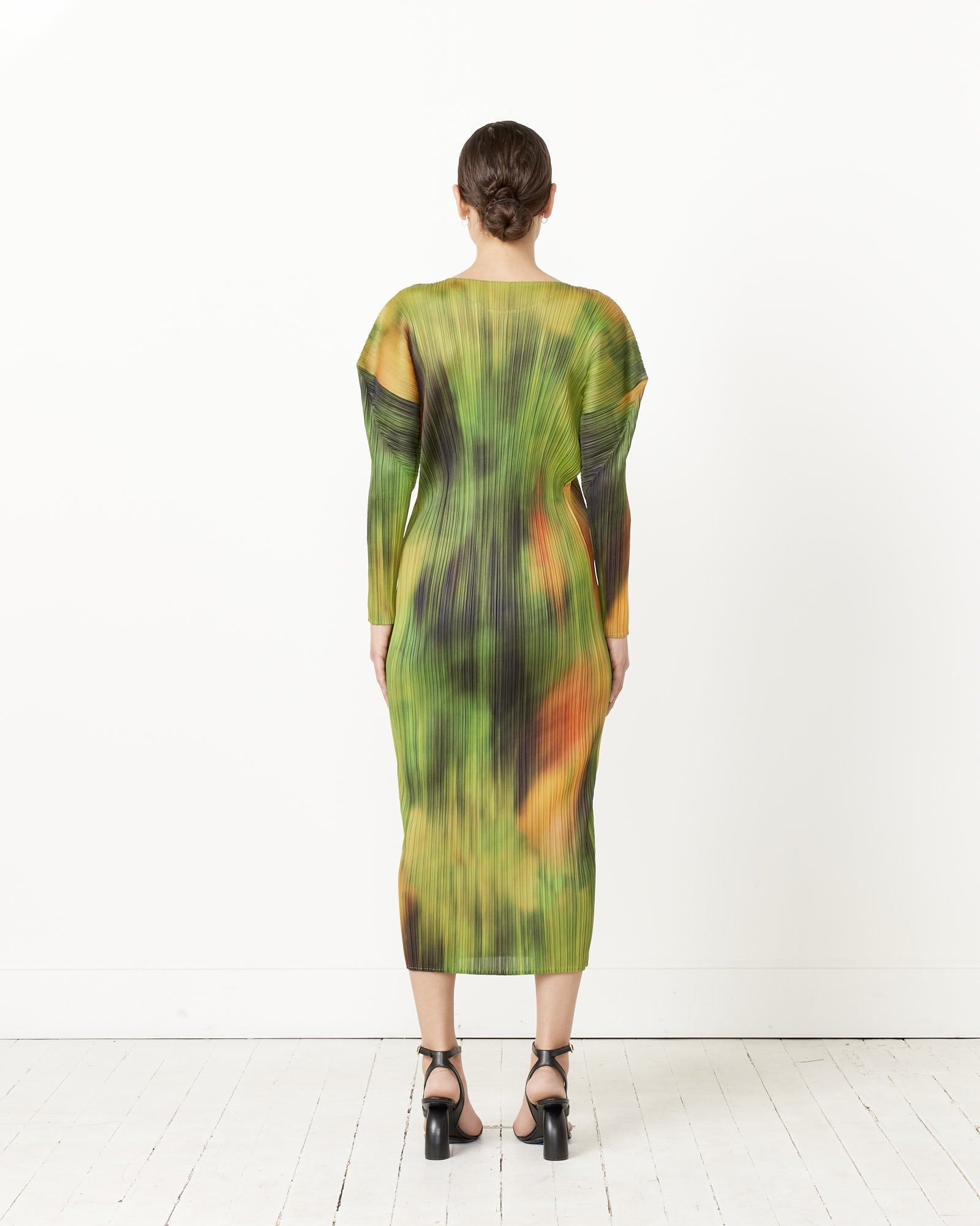 Issey Miyake Pleats Please T&S Dress Spinach - Spinach / 3 (257200)